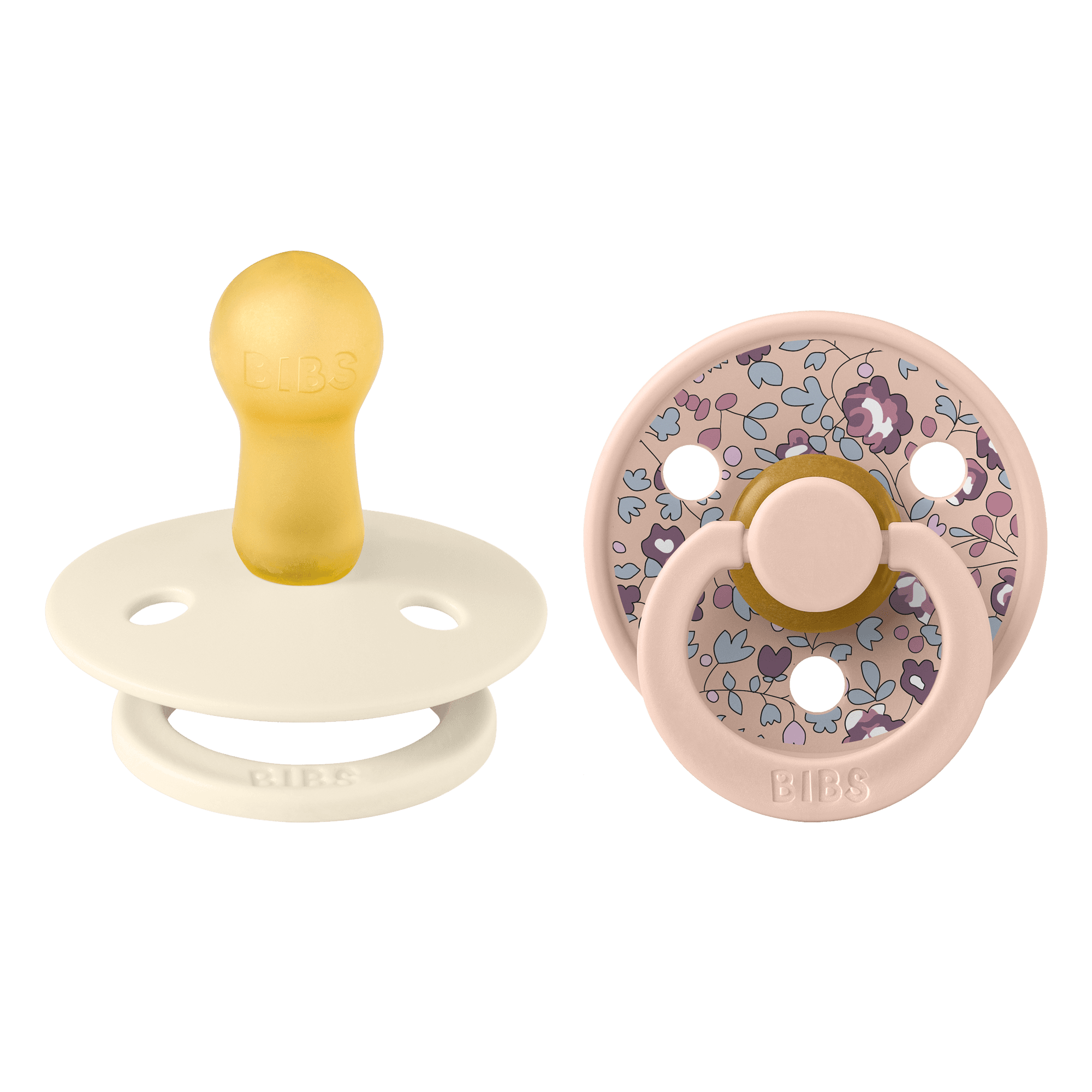 BIBS x Liberty Colour Latex Size 2 Eloise Blush Mix 2-pack - produktbild 2