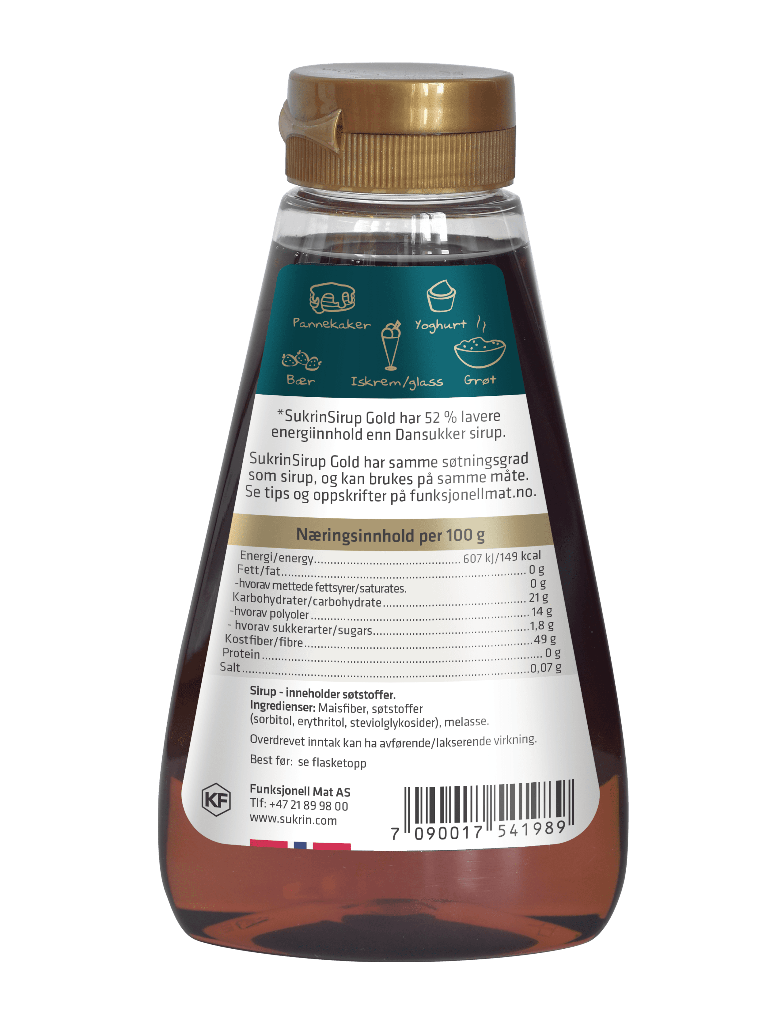 Sukrin Syrup Gold 450 g 2