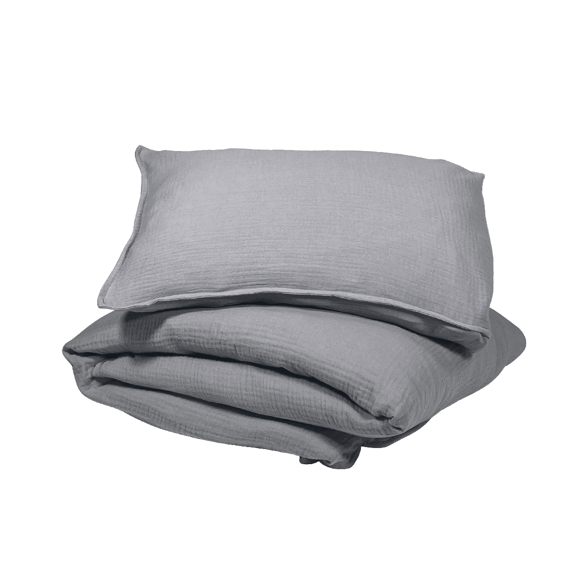 Najell Bäddset i Muslin Mercury Grey