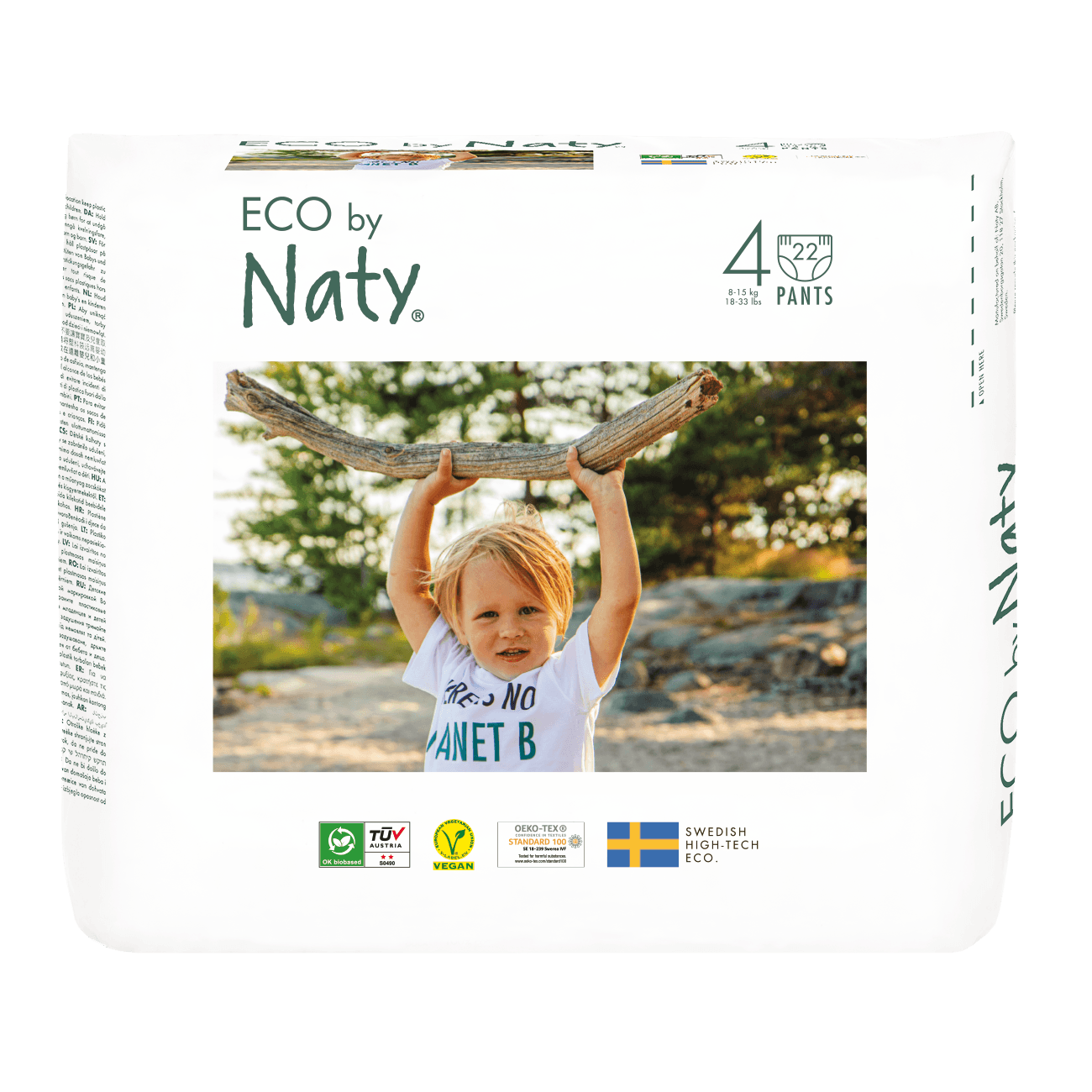 Naty Byxblöjor Storlek 4 (8-15 kg) 22 st