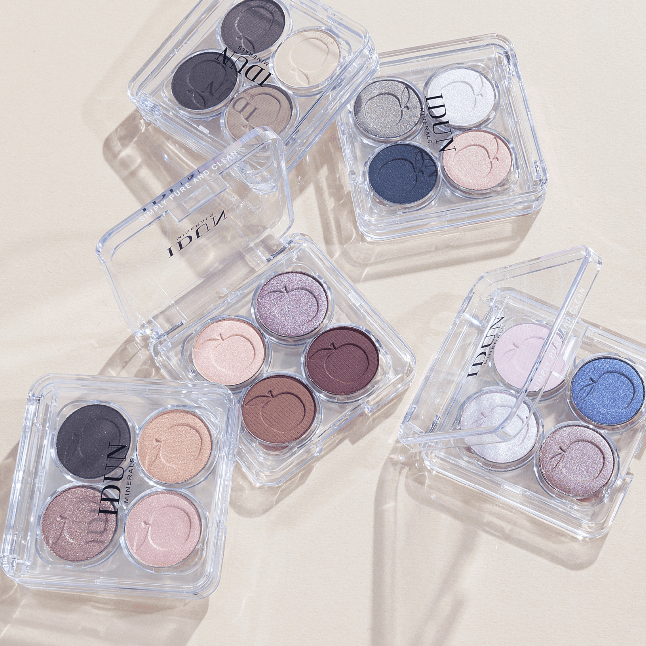 IDUN Minerals Eyeshadow Palette Norrlandssyren 4 g 3