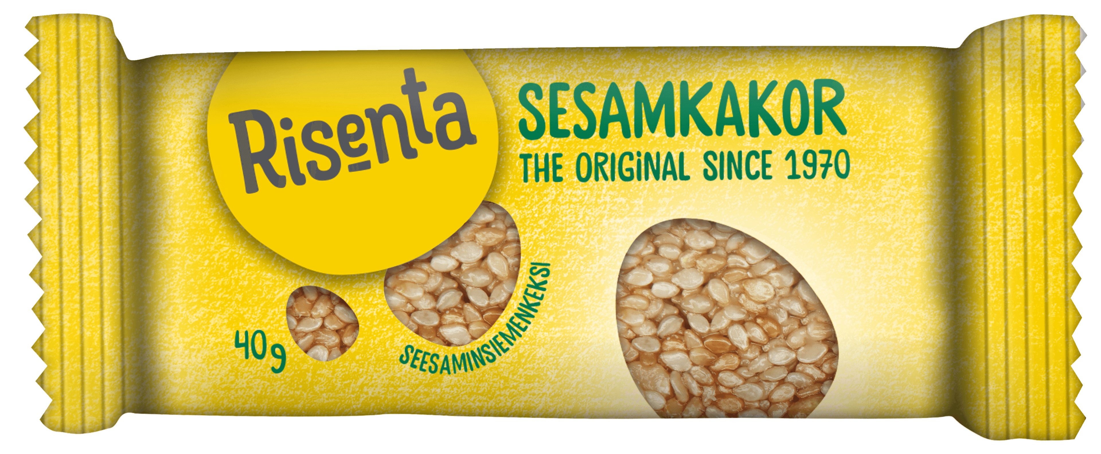 Risenta Sesamkakor Naturell 40 g