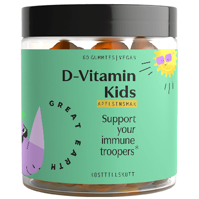 Great Earth D-Vitamin Kids 60 gummies