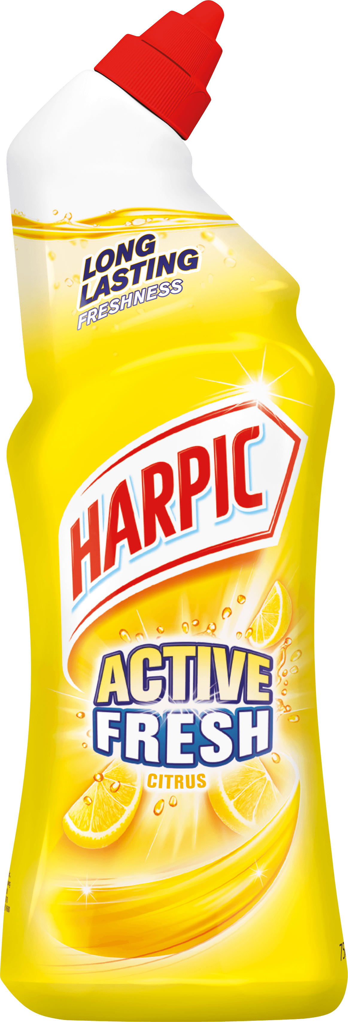Harpic Toalettrengöringsmedel Active Fresh Citrus Desinficerande 750 ml