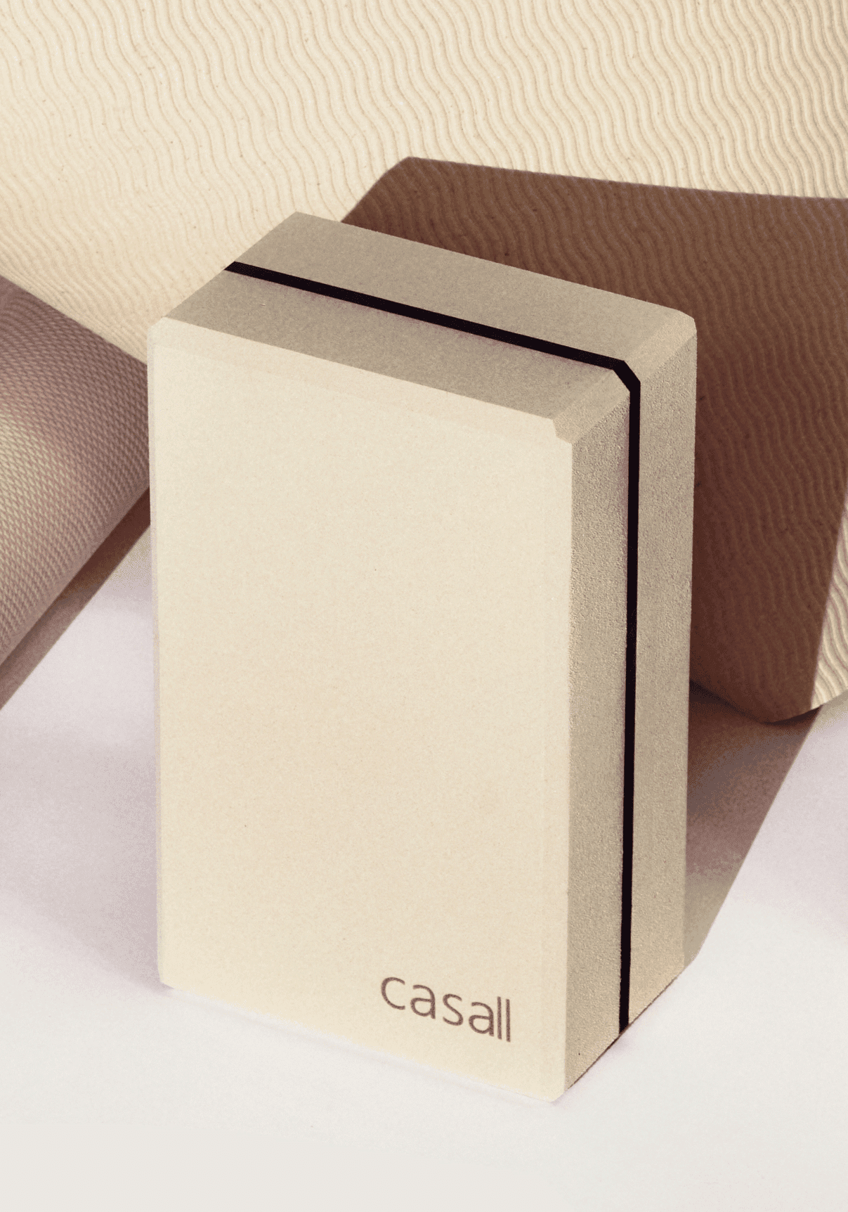 Casall Yoga Block Bamboo Natural 2