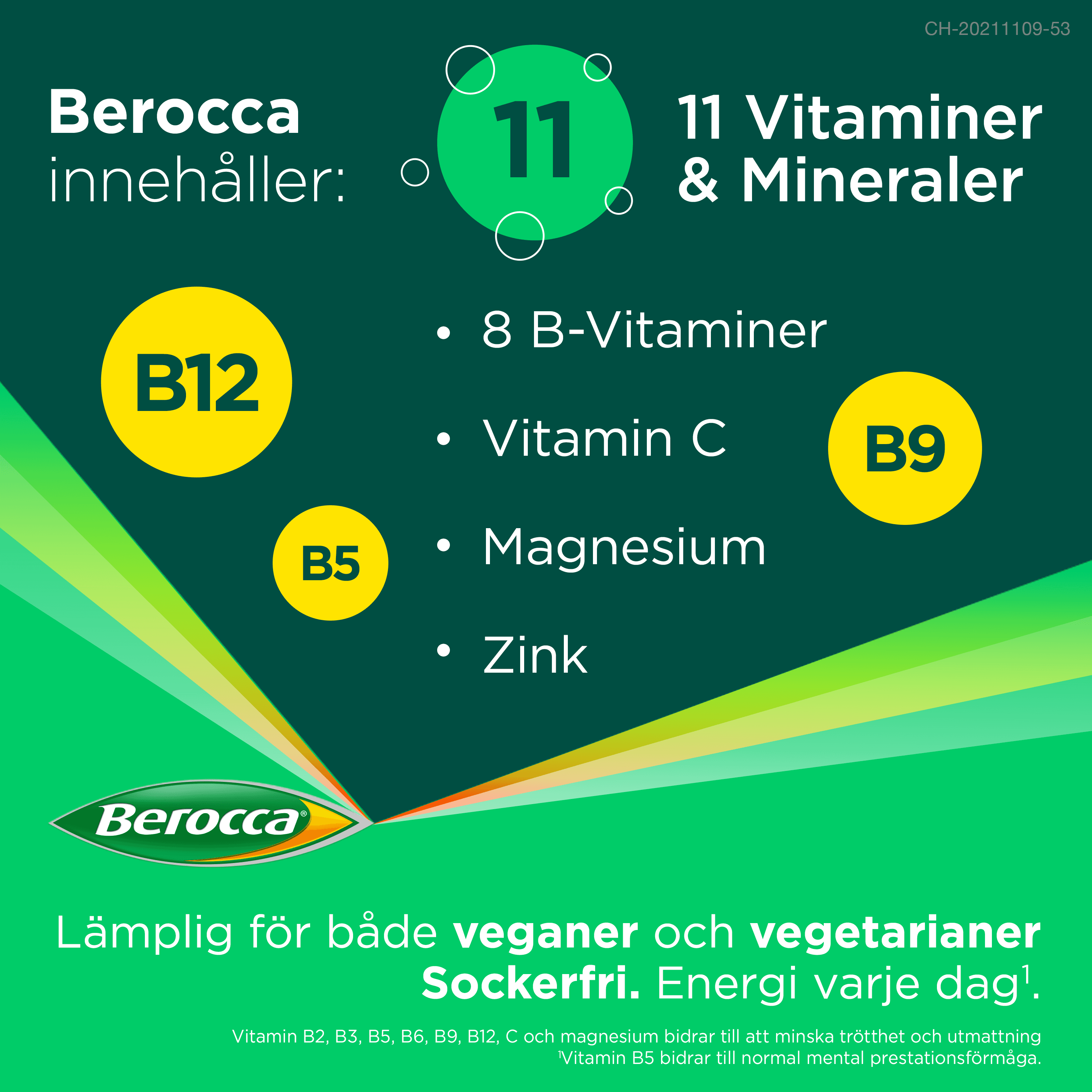 Berocca Energy Orange 30 brustabletter - produktbild 3