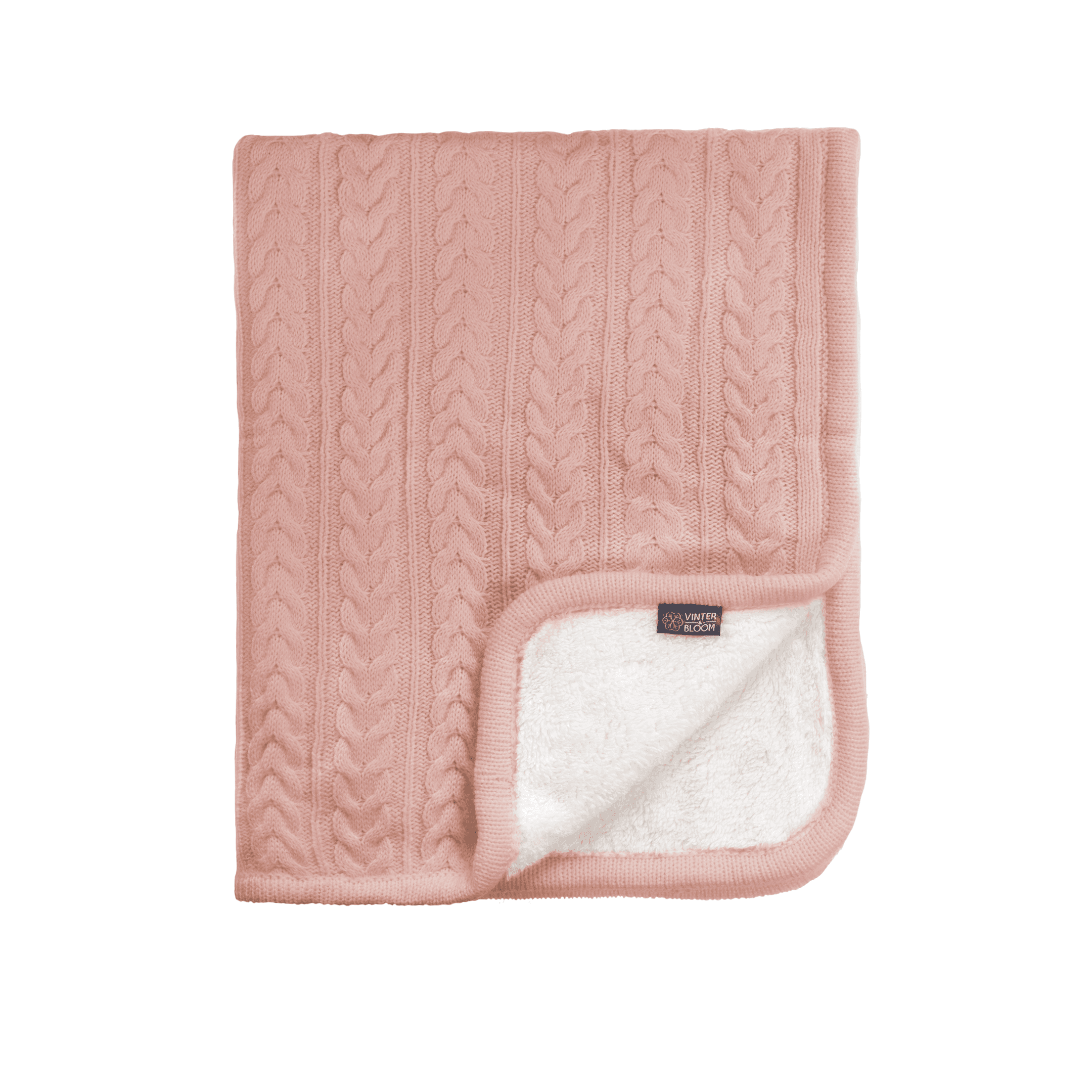 Vinter & Bloom Filt Cuddly Dusty Rose