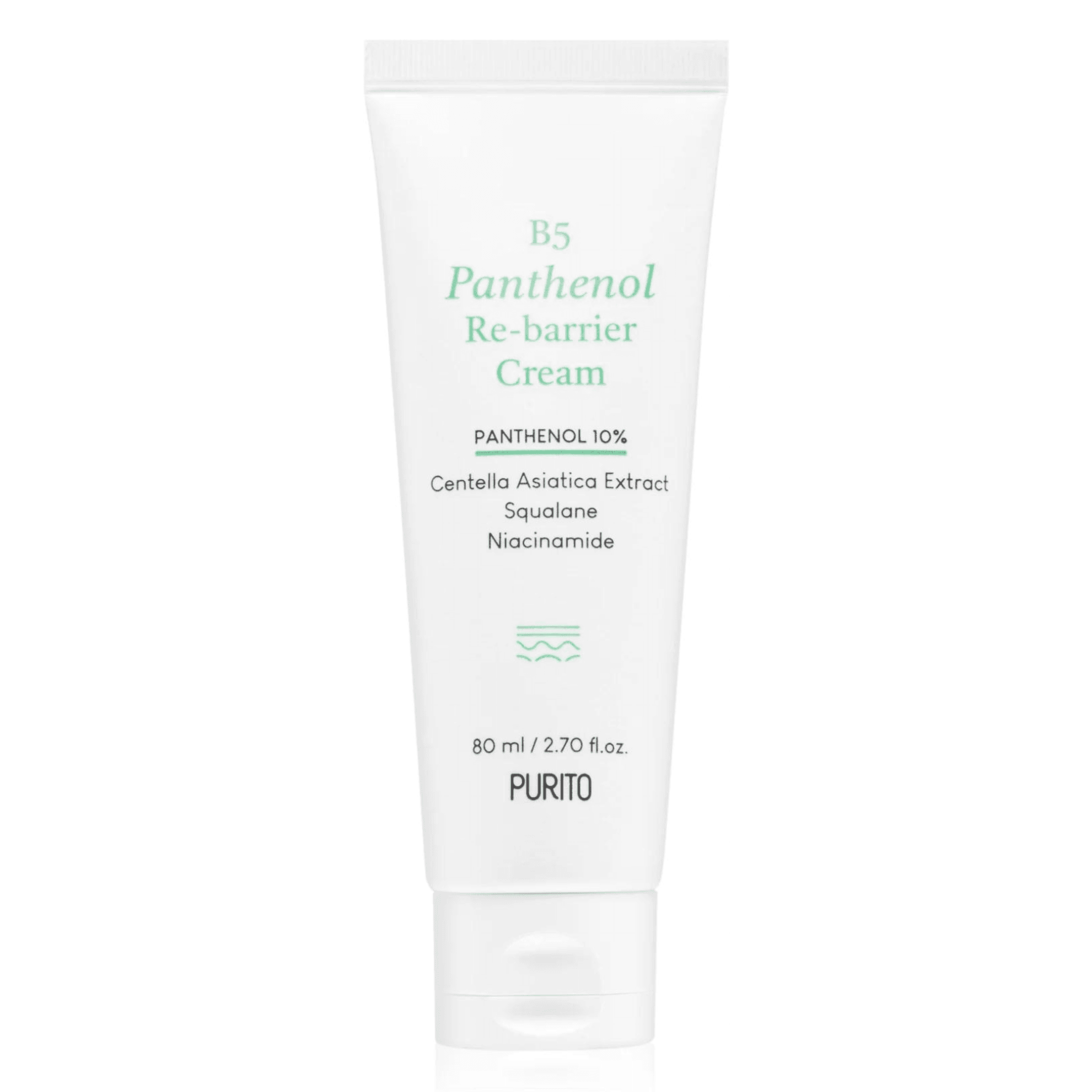 PURITO B5 Panthenol Re-barrier Cream 80 ml