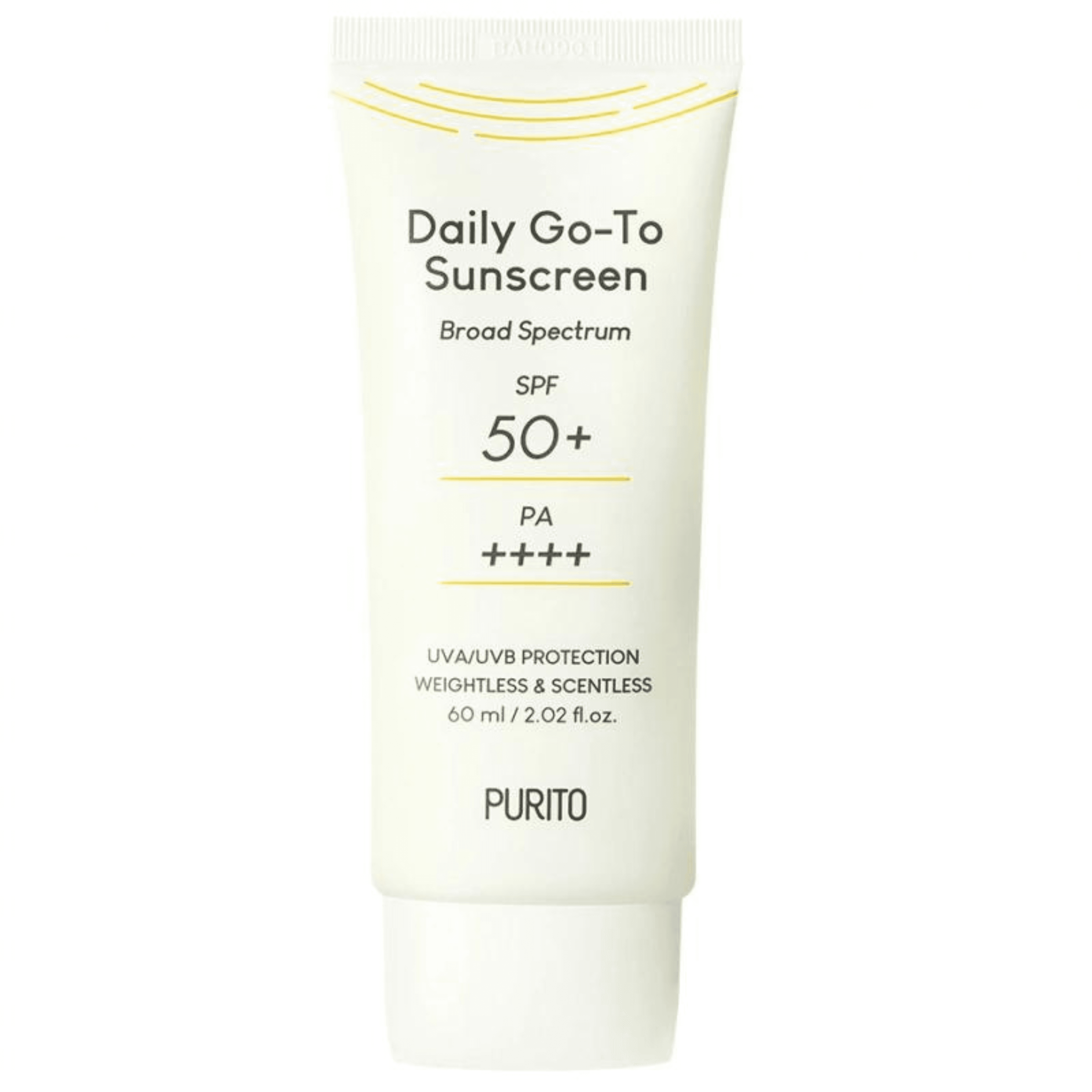 PURITO Daily Go-To Sunscreen SPF50+ PA++++ 60 ml