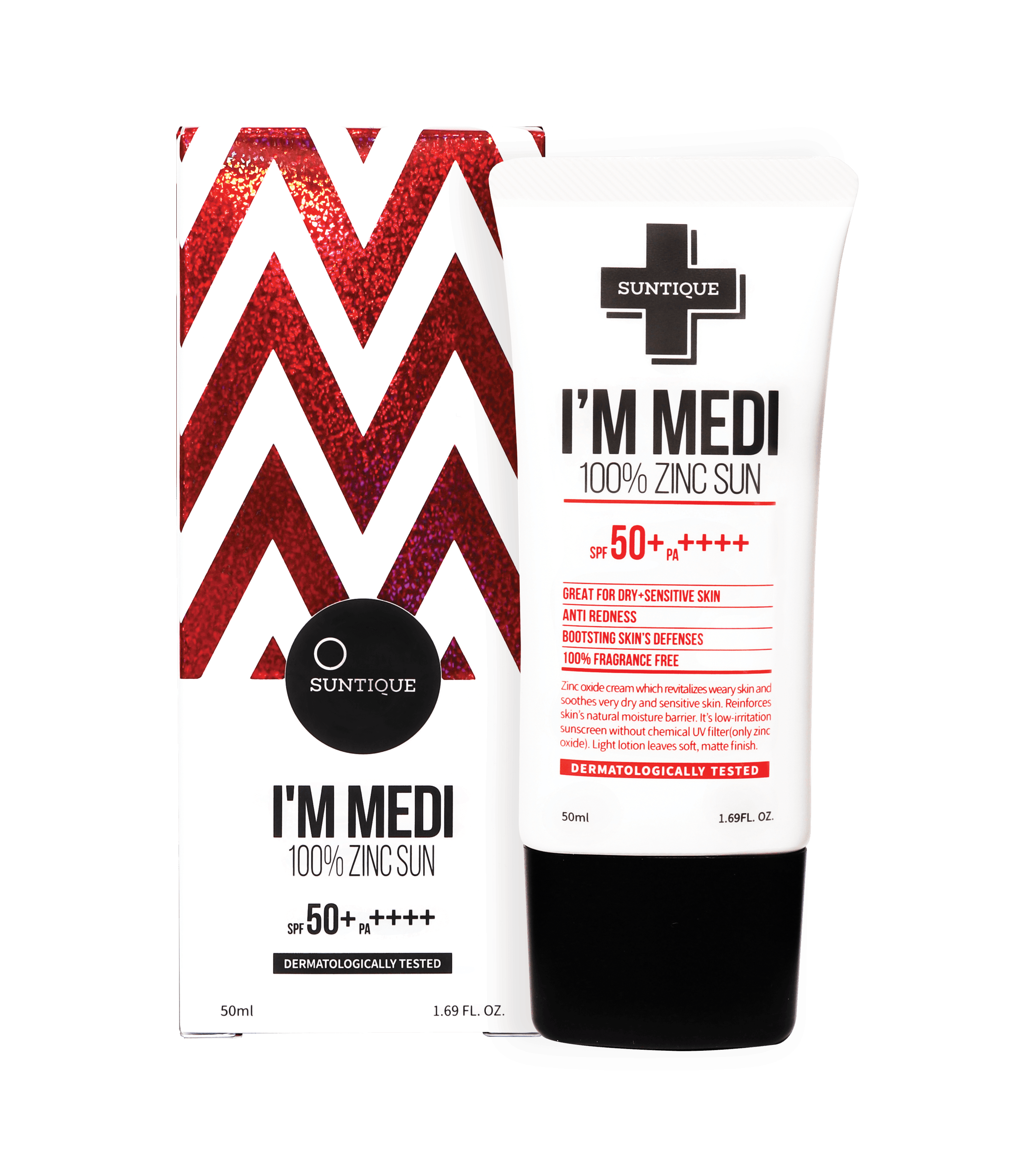 Suntique I'M Medi 100% Zinz Sun 50 ml 2