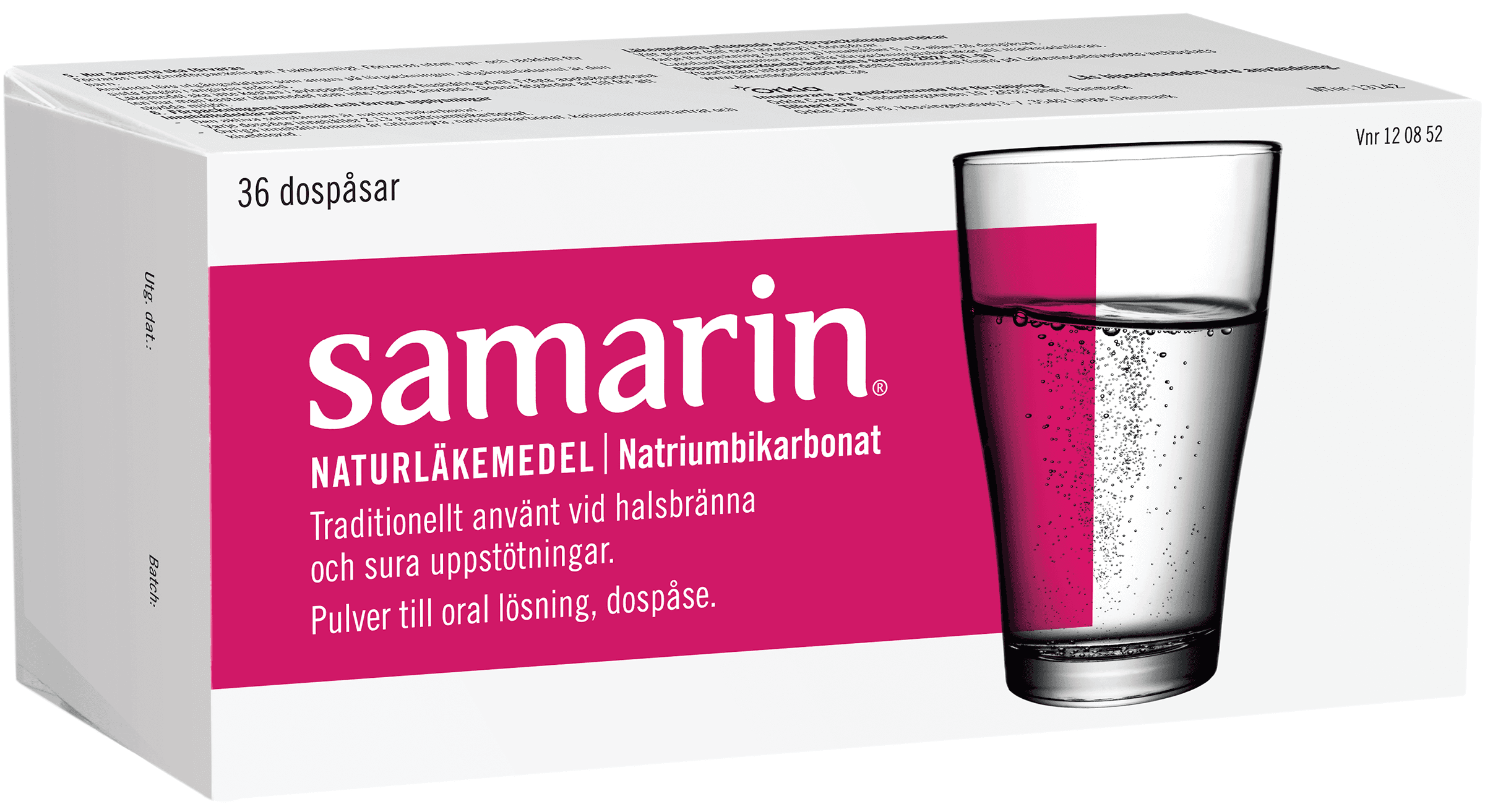 Samarin, pulver till oral lösning i dospåse 36 st