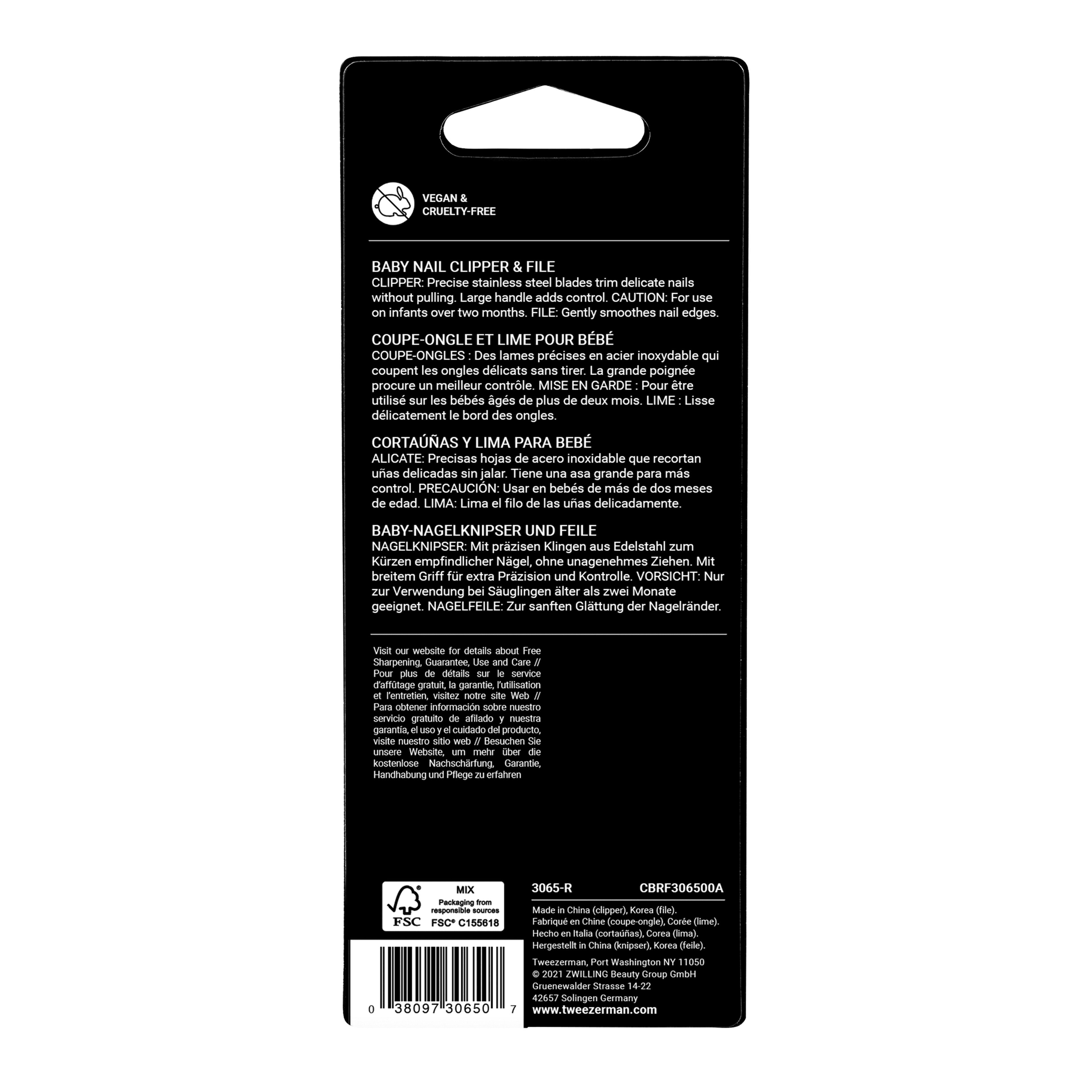 Tweezerman Baby Nail Clipper 2