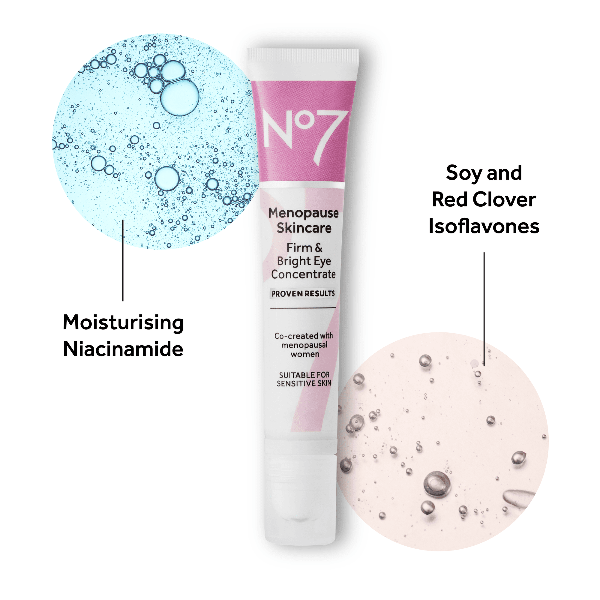No7 Menopause Firm & Bright Eye Concentrate 15 ml 2