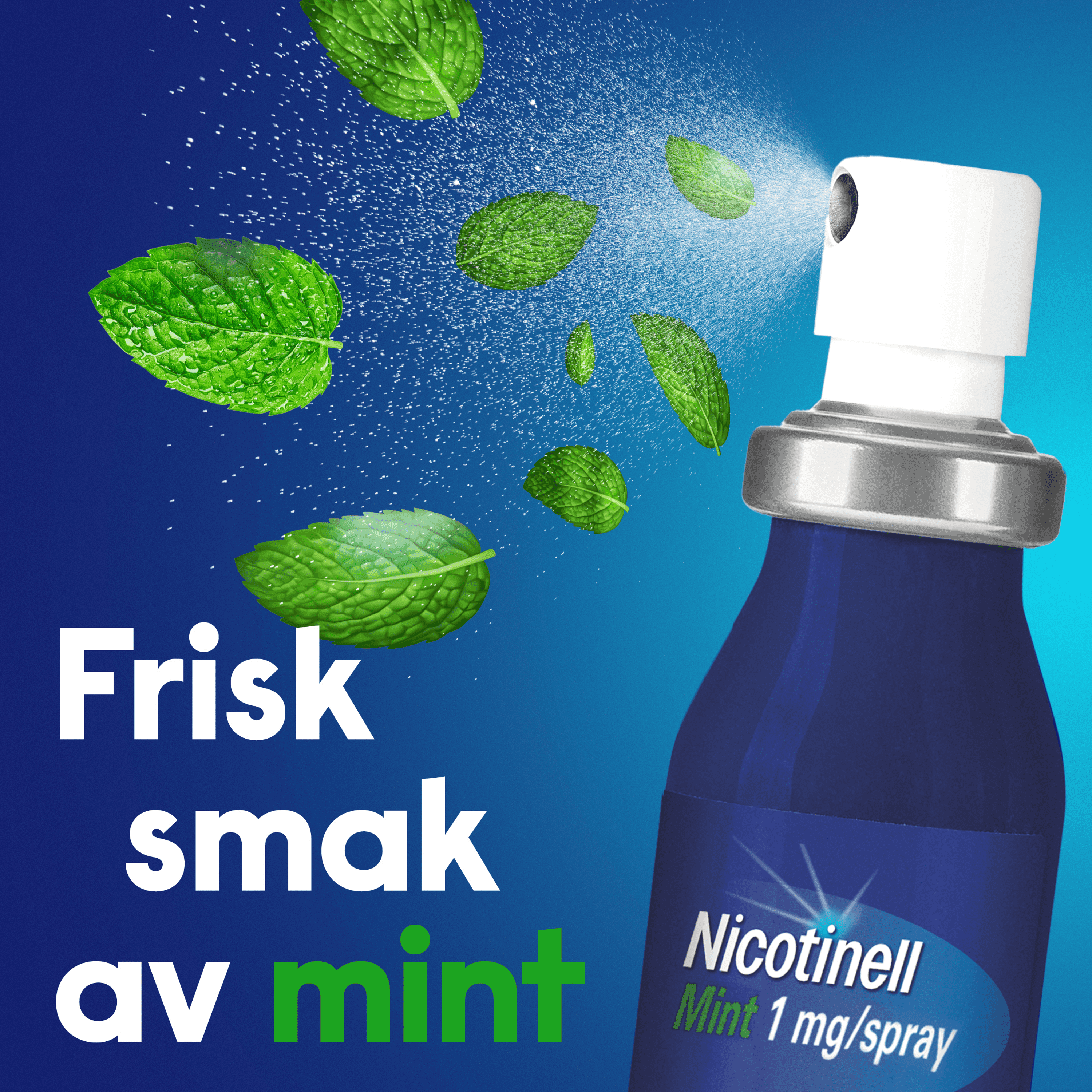Nicotinell Mint 1 mg/spray 1 x 150 dos(er) Munhålespray, lösning 3