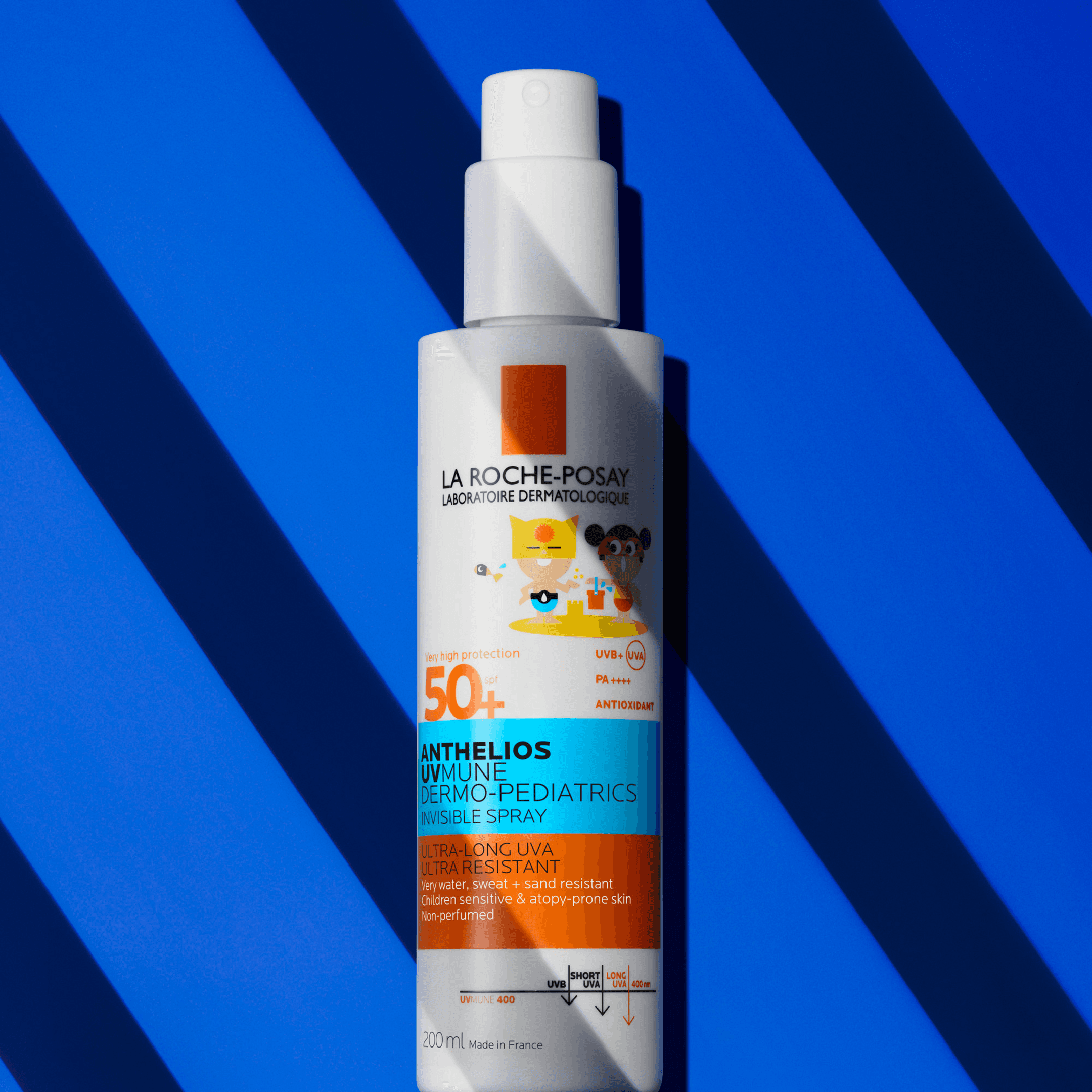 La Roche Posay Anthelios Uvmune 400 Kids Invisible Spray SPF50+ 200 ml - produktbild 2