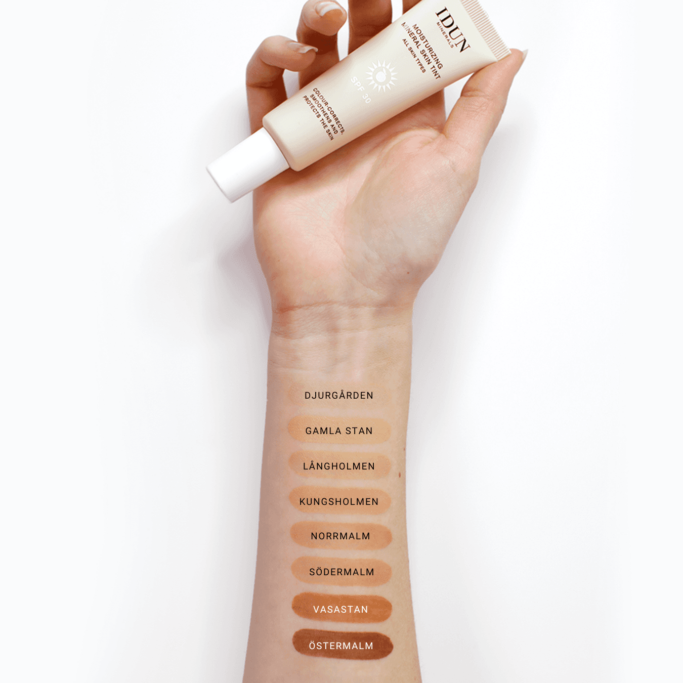 IDUN Minerals Moisturizing Mineral Skin Tint SPF30 Långholmen Light/Medium Neutral 27 ml 4