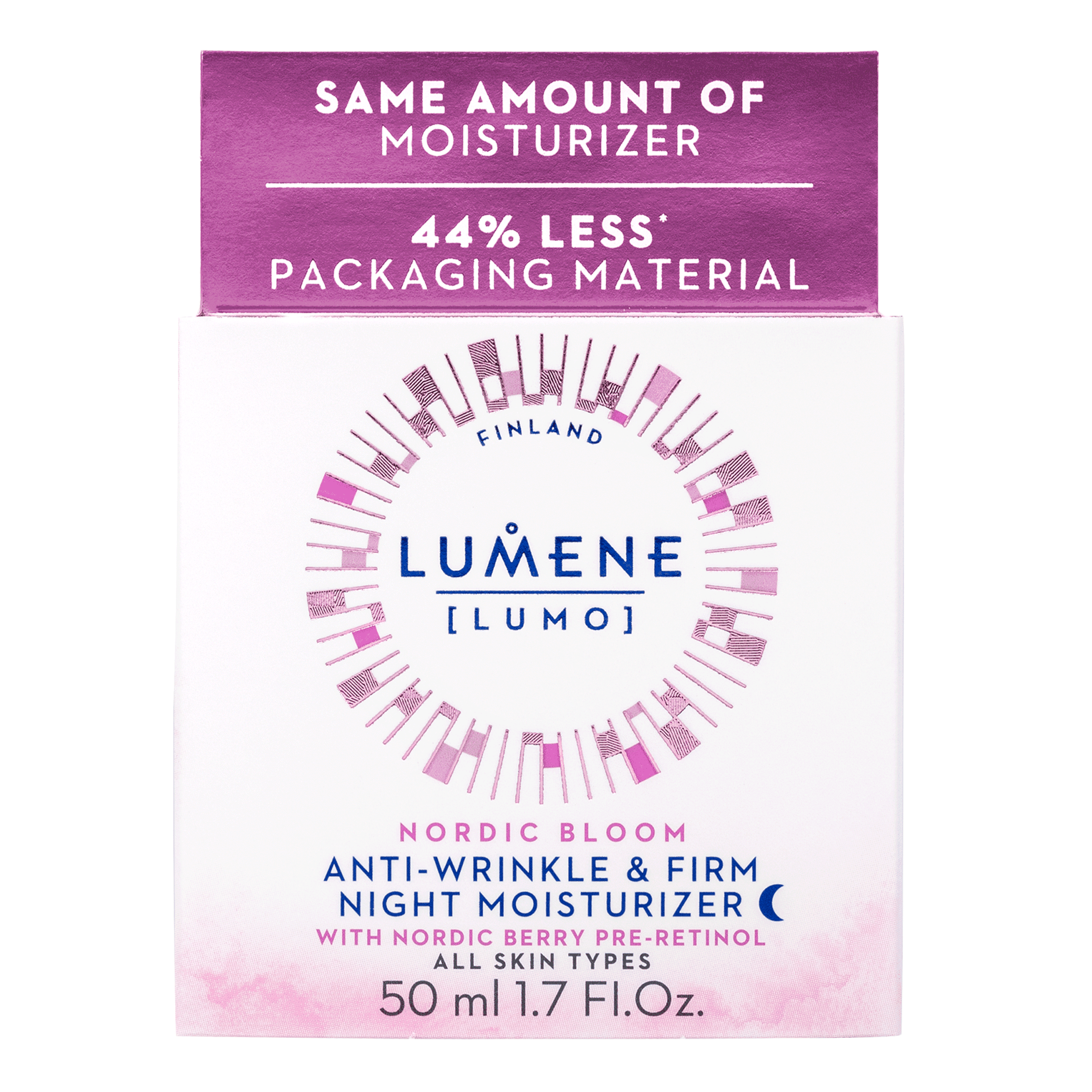 Lumene Nordic Bloom Anti-wrinkle & Firm Night Moisturizer 50 ml 2