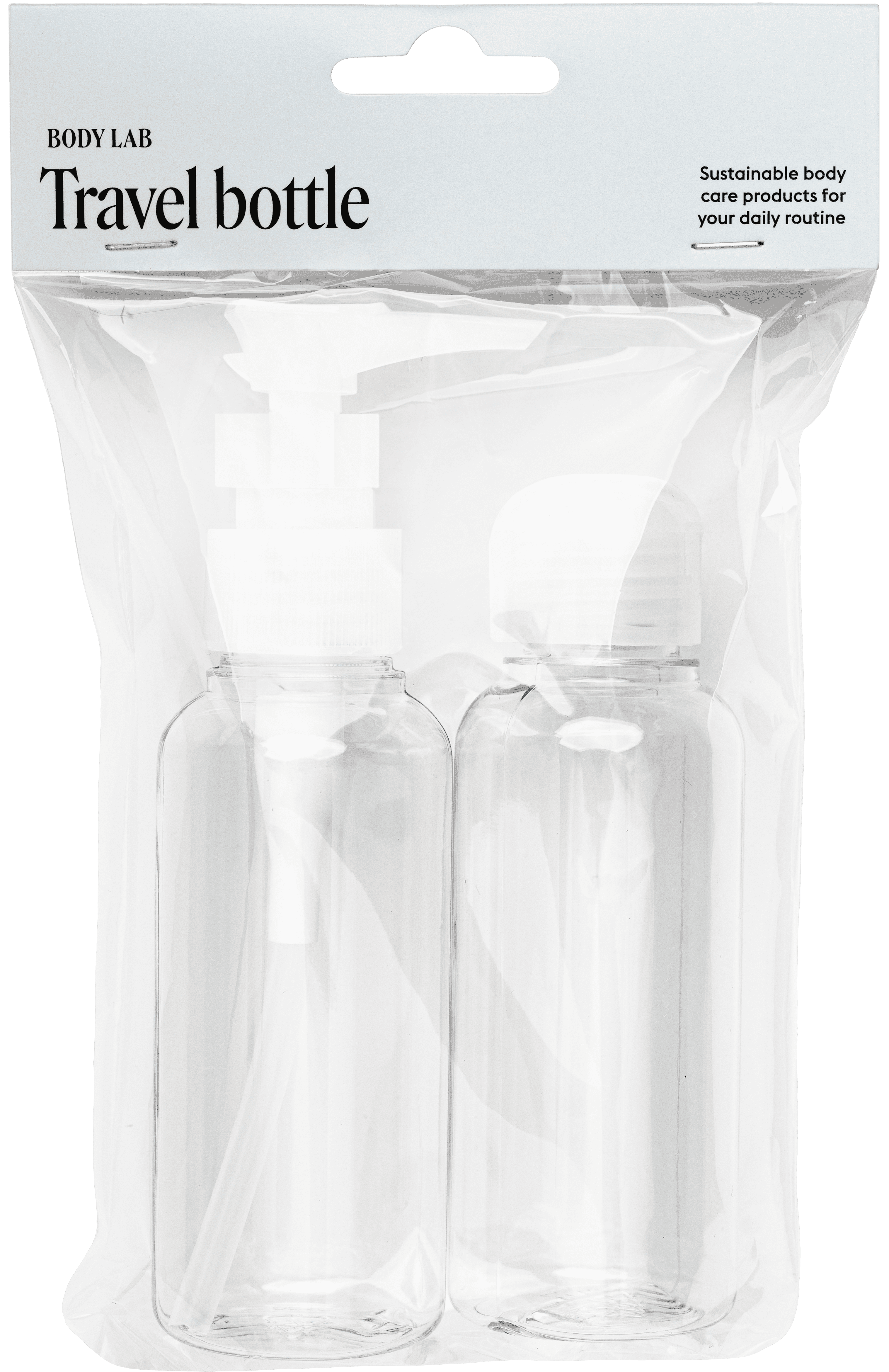 BODY LAB Travel Bottle 2 st