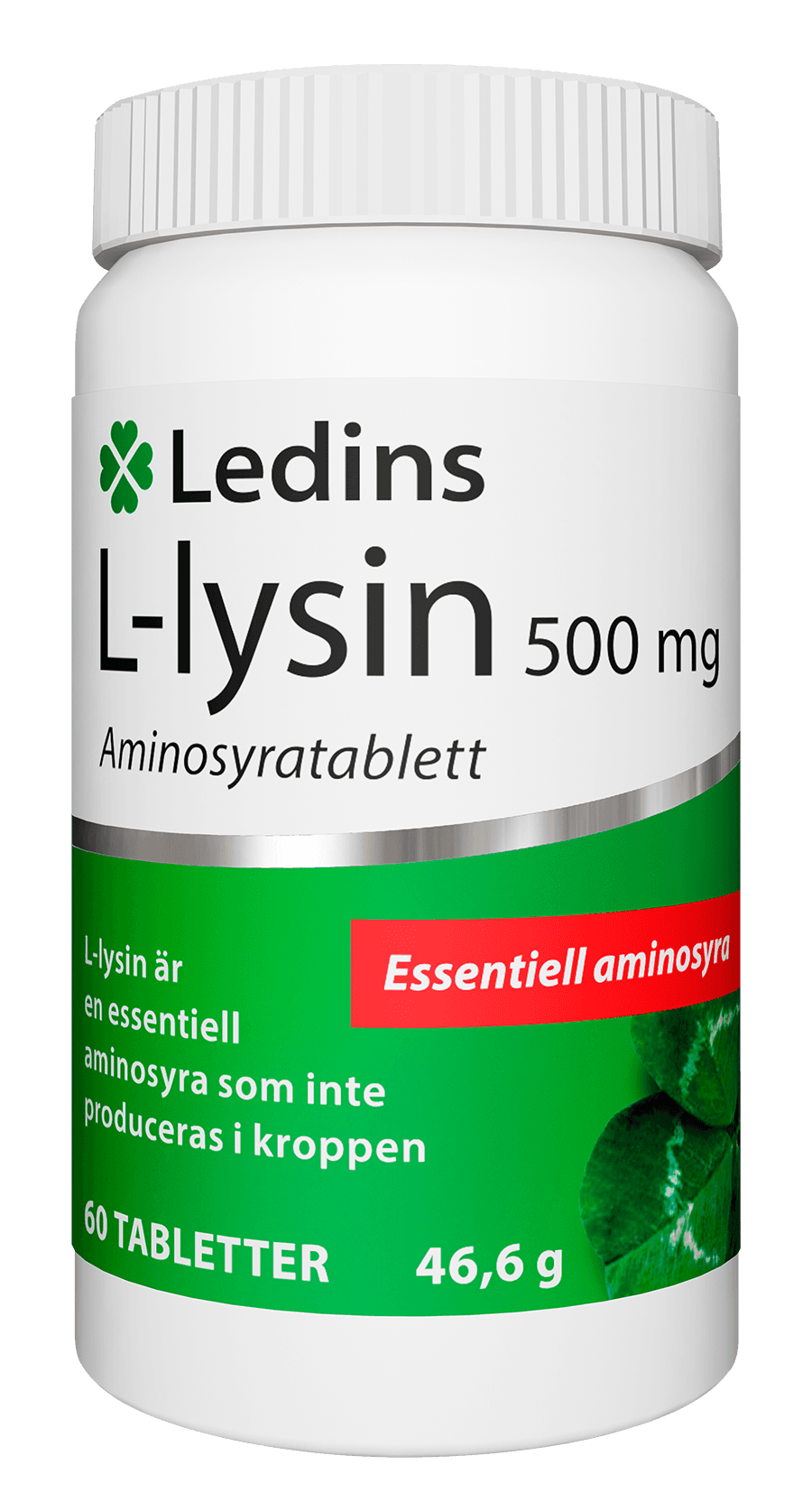 Ledins L-Lysin 500 mg 60 tabletter