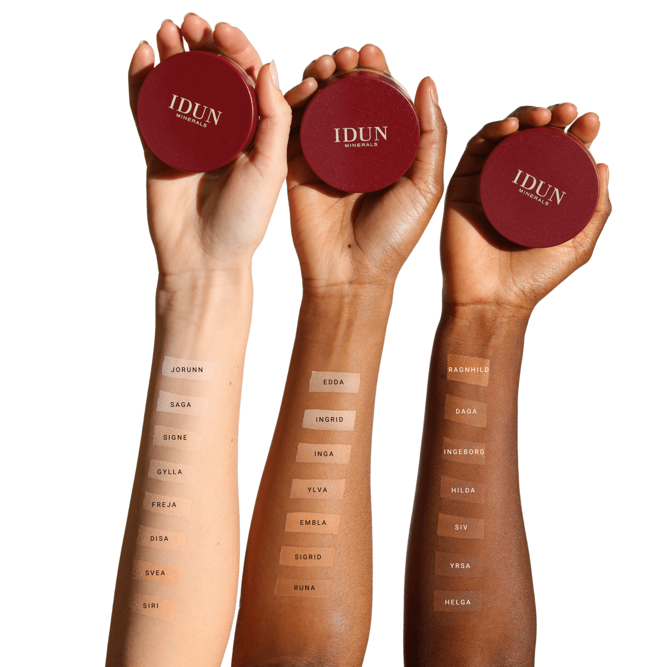 IDUN Minerals Mineral Powder Foundation Saga 7 g - produktbild 3