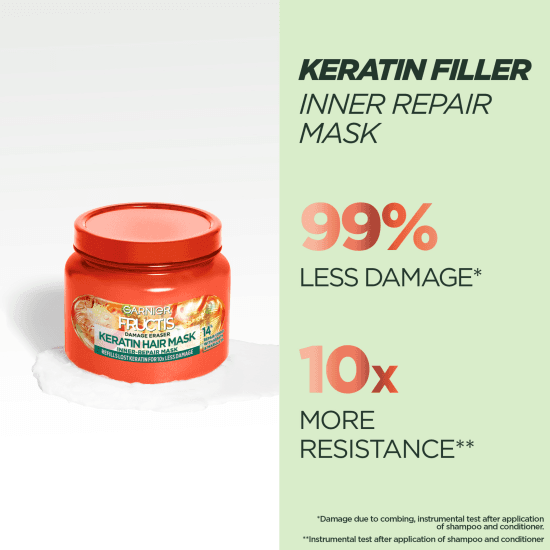 Garnier Fructis Damage Eraser Mask 320 ml - produktbild 3