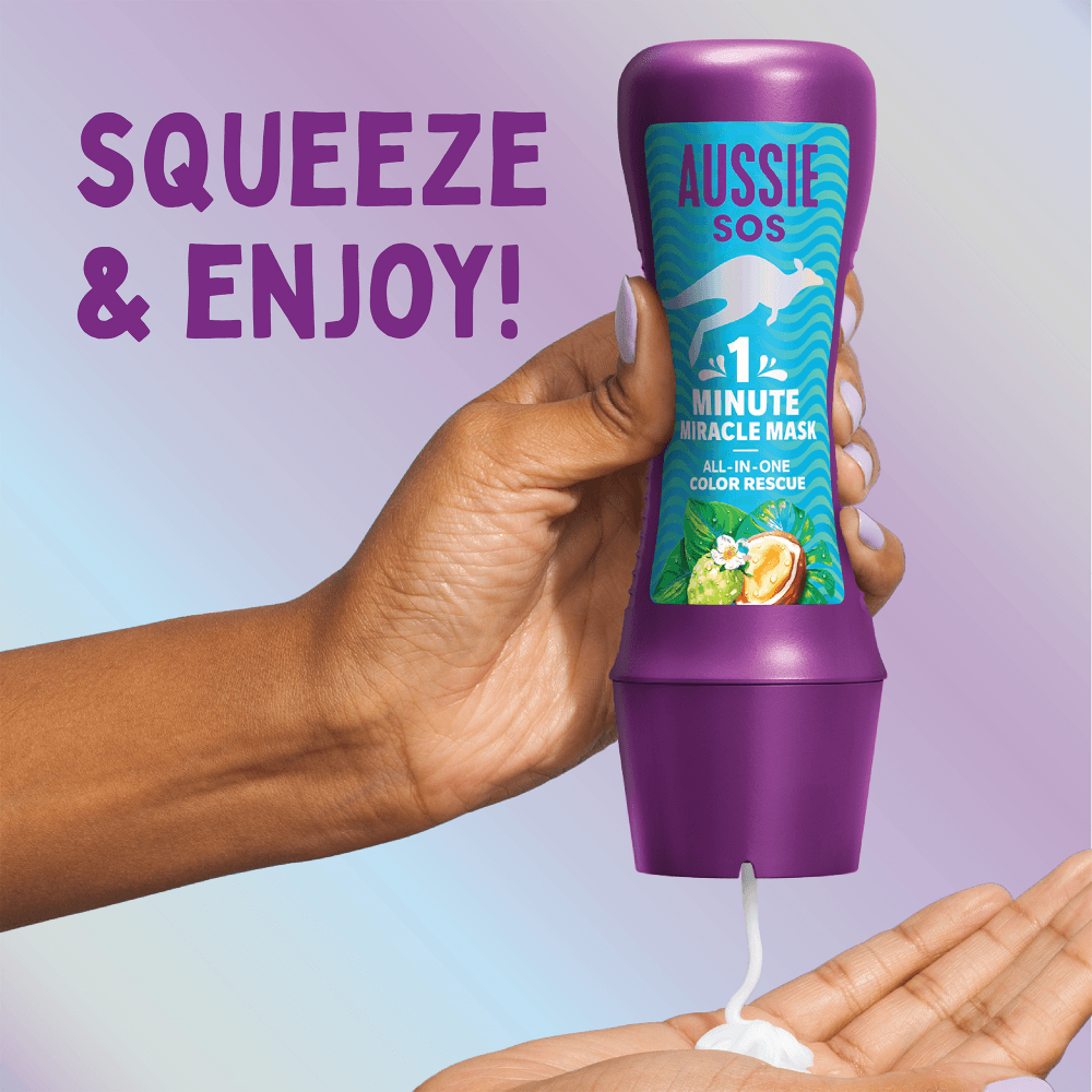 Aussie SOS 1 Minute Miracle Colour Inpackning 250 ml 2