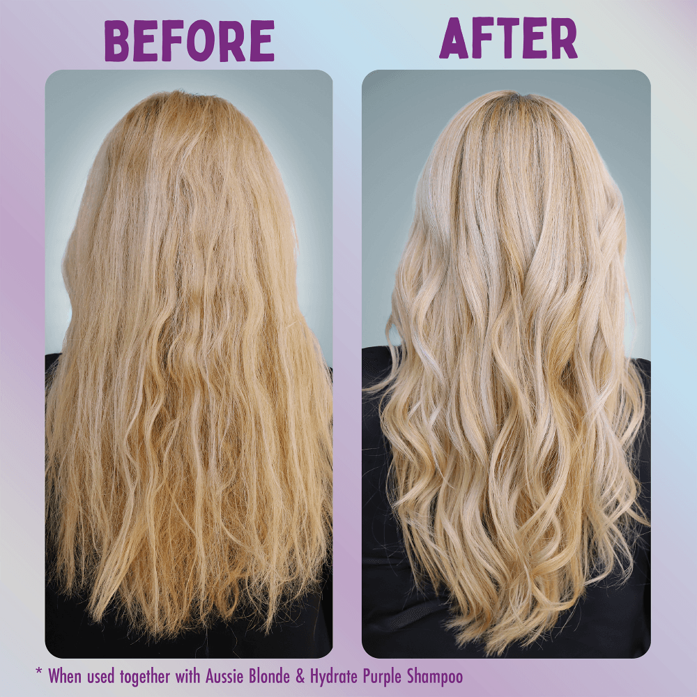 Aussie SOS Blonde & Hydrate Balsam 200 ml - produktbild 5