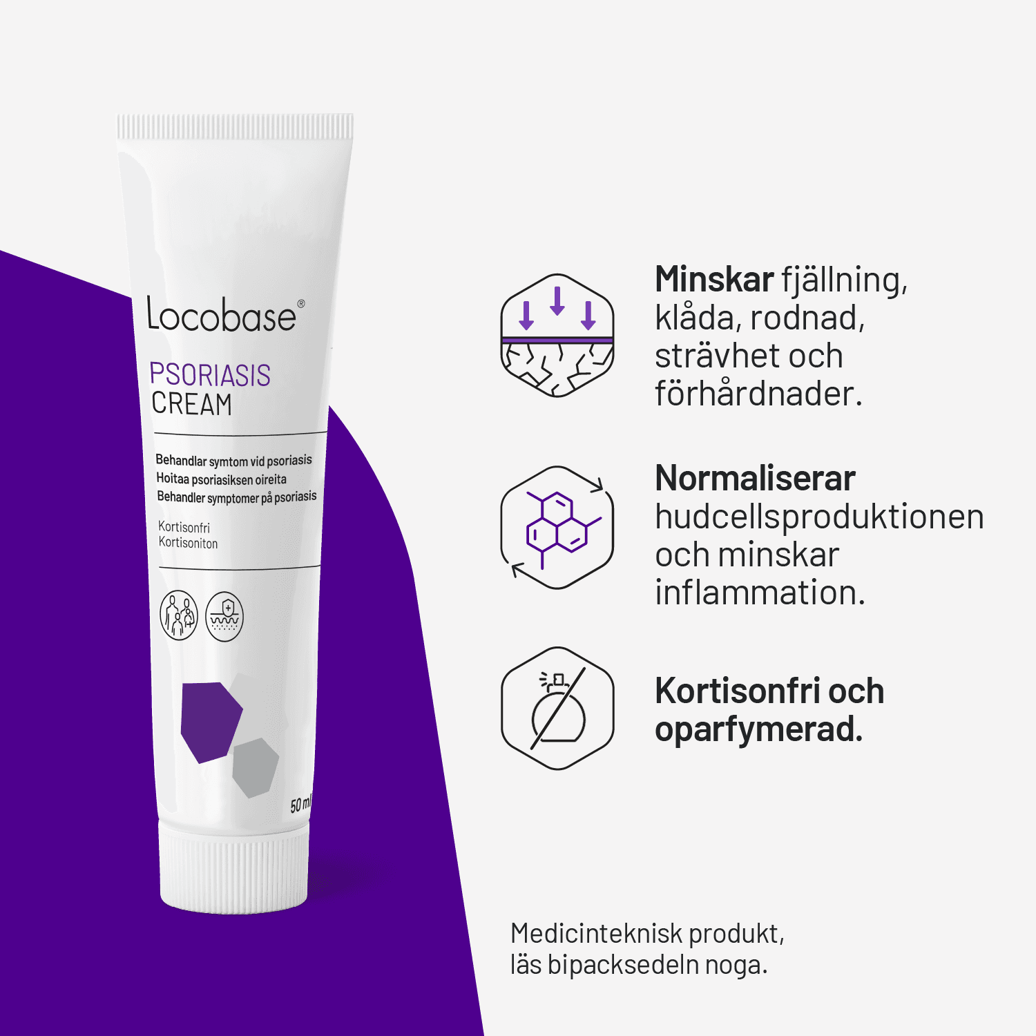Locobase Psoriasis Cream 50 ml 5