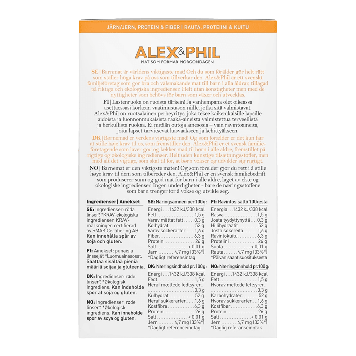 Alex&Phil Mini Stelline 250 g 2