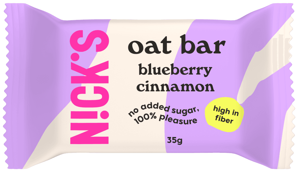 Nick's Oat Bar Blueberry Cinnamon 35 g 2