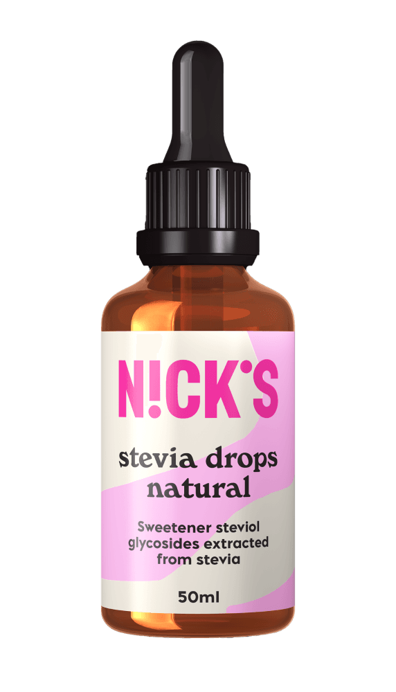 Nicks Stevia Drops Natural 50 ml