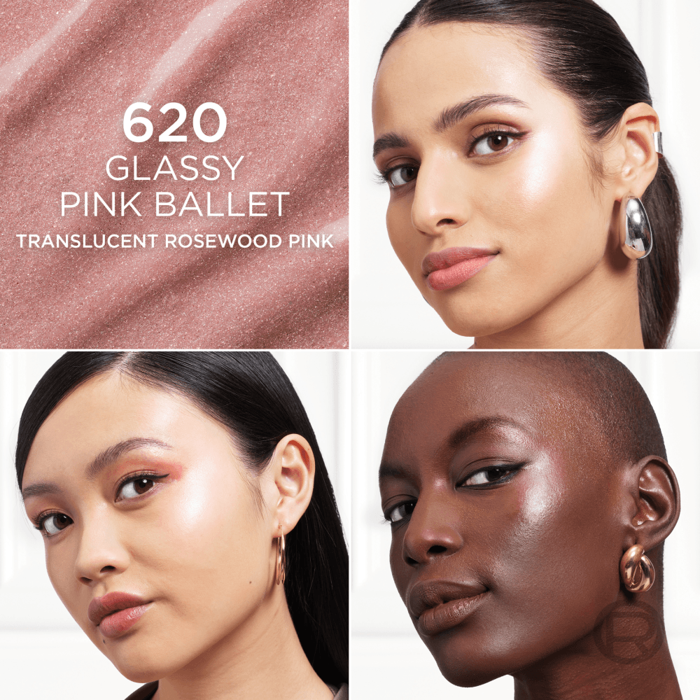 L'Oréal Paris Lumi Le Glass Highlighter Stick 620 Glassy Pink Ballet 5 g - produktbild 4