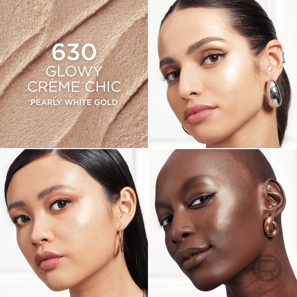 L'Oréal Paris Lumi Le Glow Highlighter Stick 630 Glowy Cream Chic 6,5 g - produktbild 4