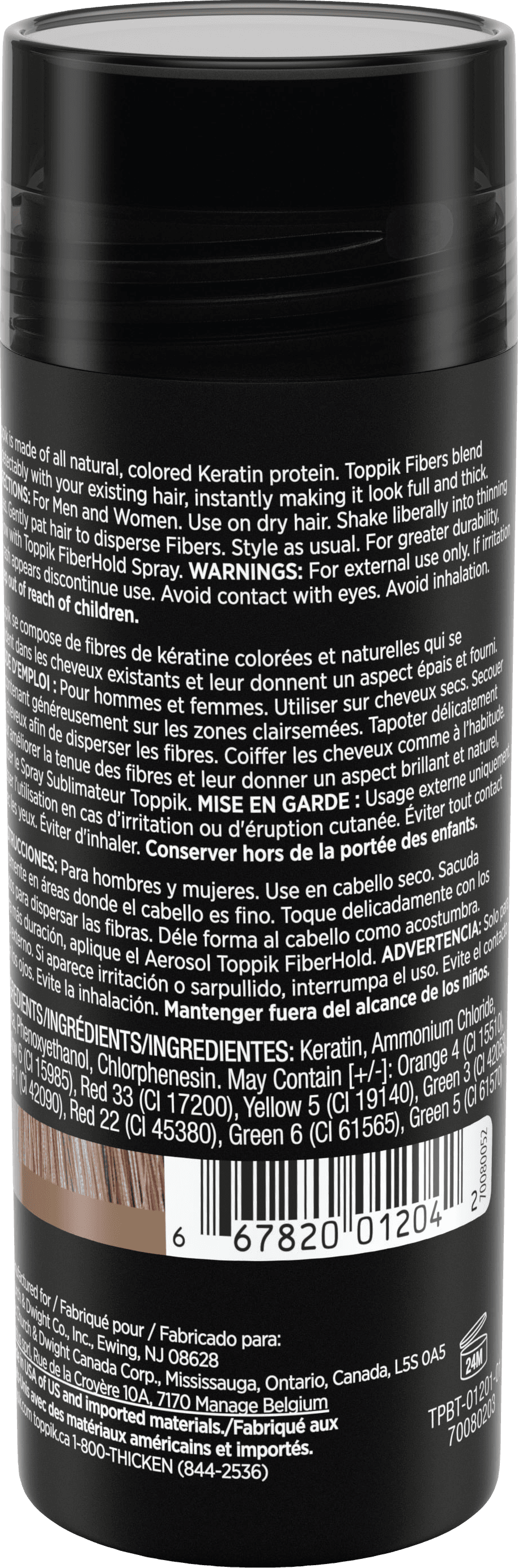 Toppik Large Ljusbrun 27,5 g 2
