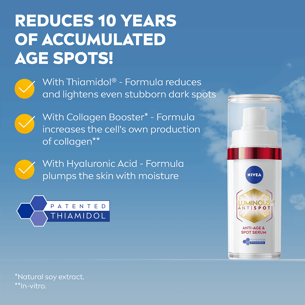 NIVEA Luminous 630 Anti-Age & Dark-Spot Serum 30 ml 2