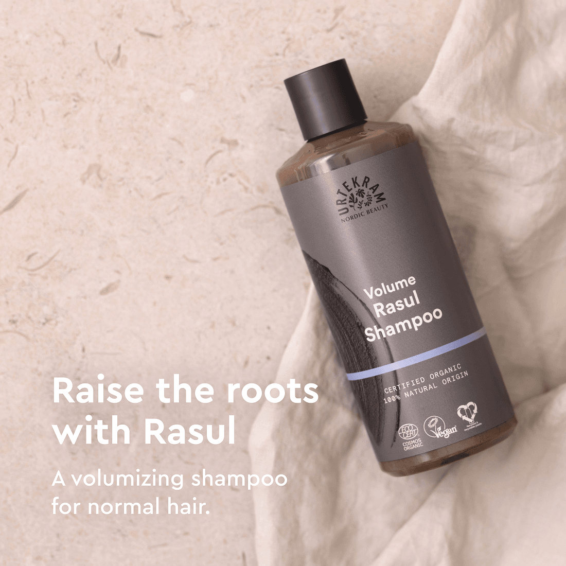 Urtekram Rasul Shampoo volume Organic 500 ml - produktbild 2