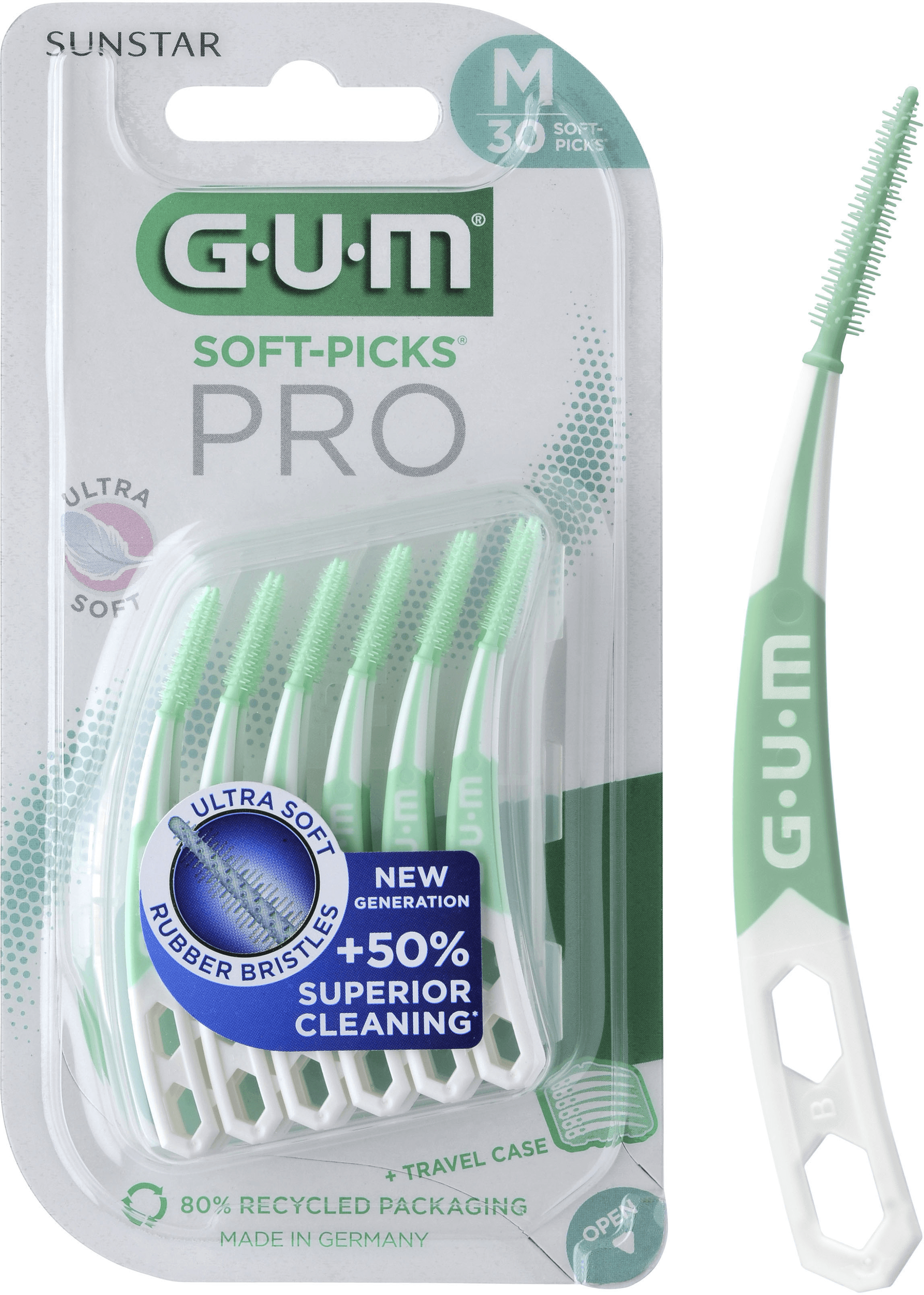 GUM Soft-Picks PRO Medium 30 st 2