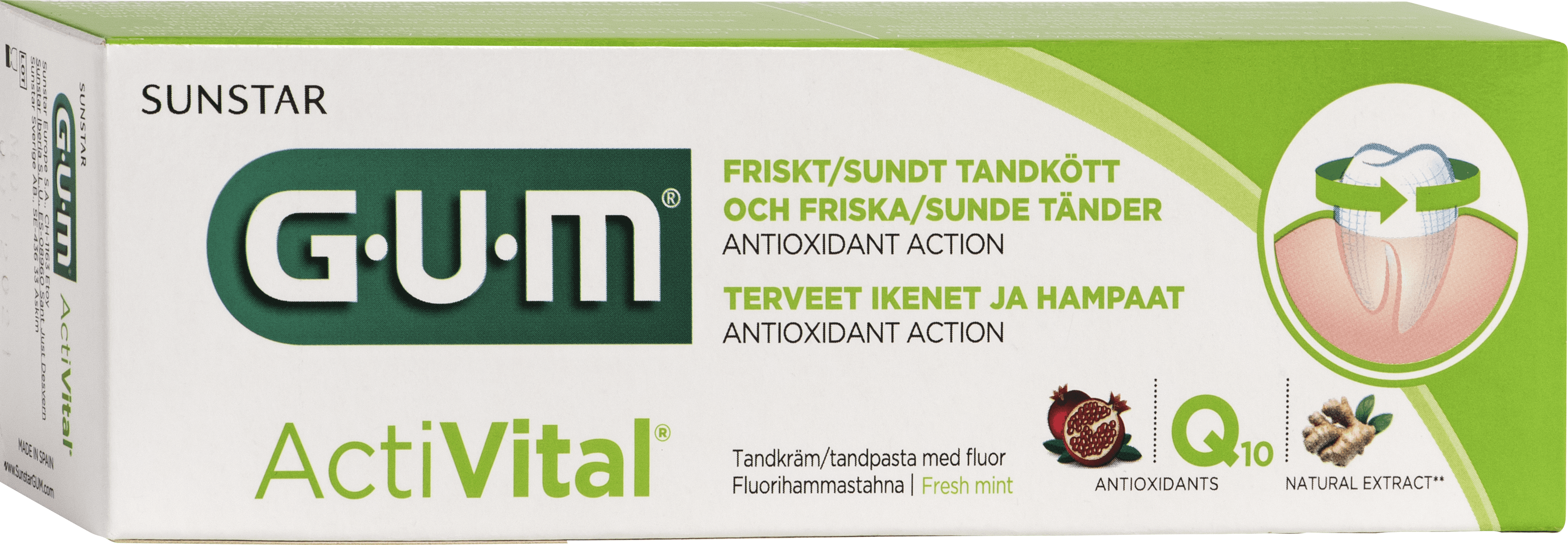 Gum Activital Tandkräm 75 ml - produktbild 2