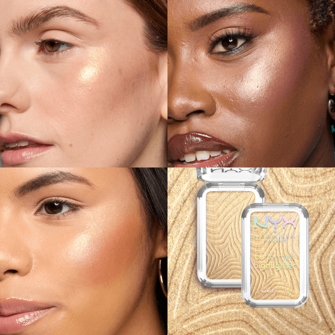 NYX Professional Makeup Buttermelt Highlighter 25 Butta Than Gold 5 g - produktbild 2