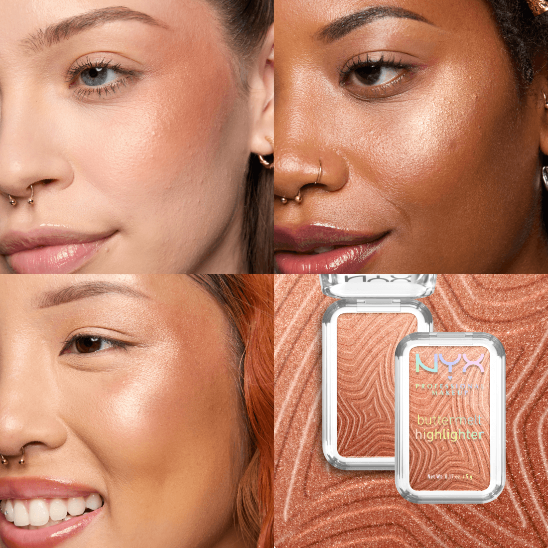 NYX Professional Makeup Buttermelt Highlighter 35 Butta In Bronze 5 g - produktbild 2