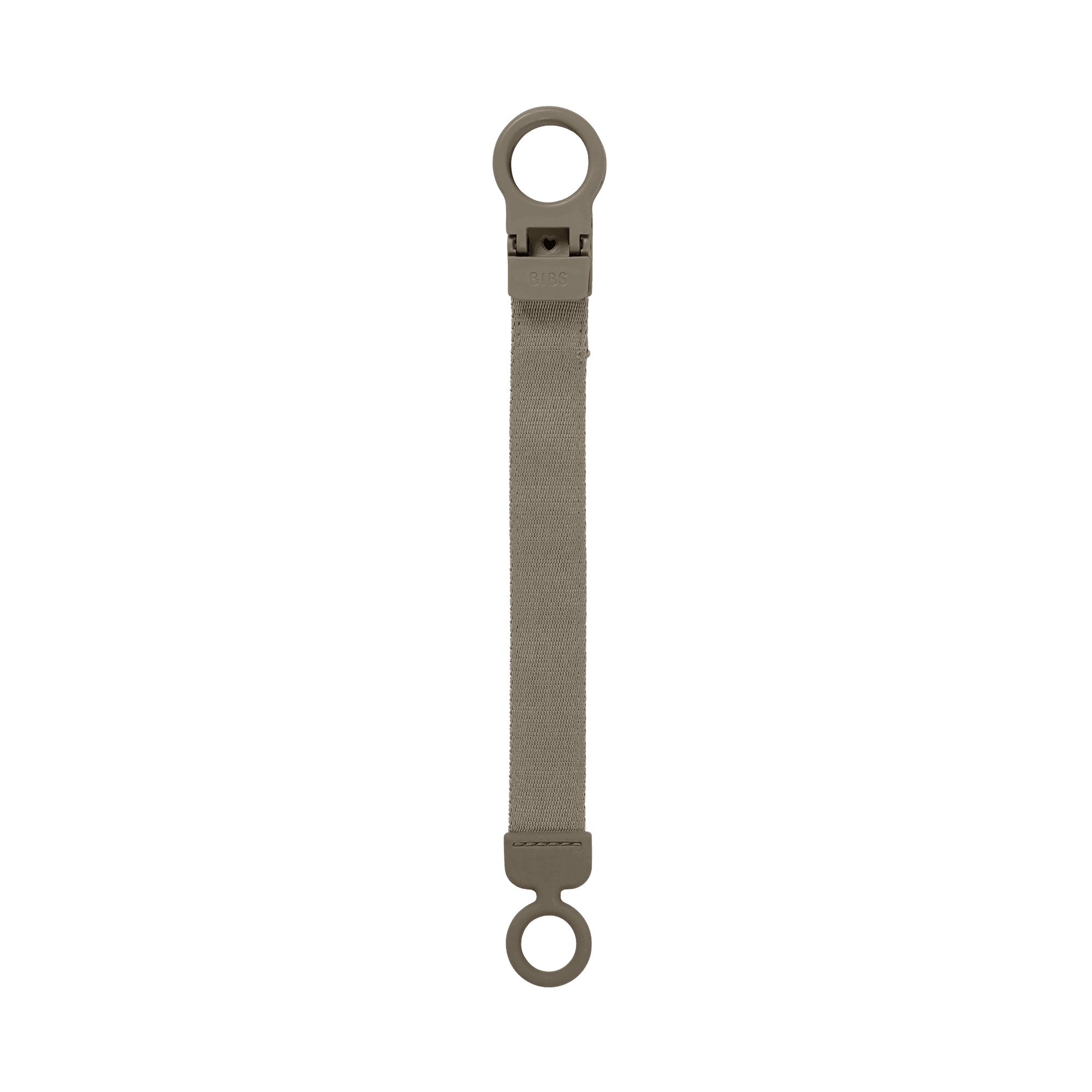 BIBS Pacifier Clip Loop Dark Oak