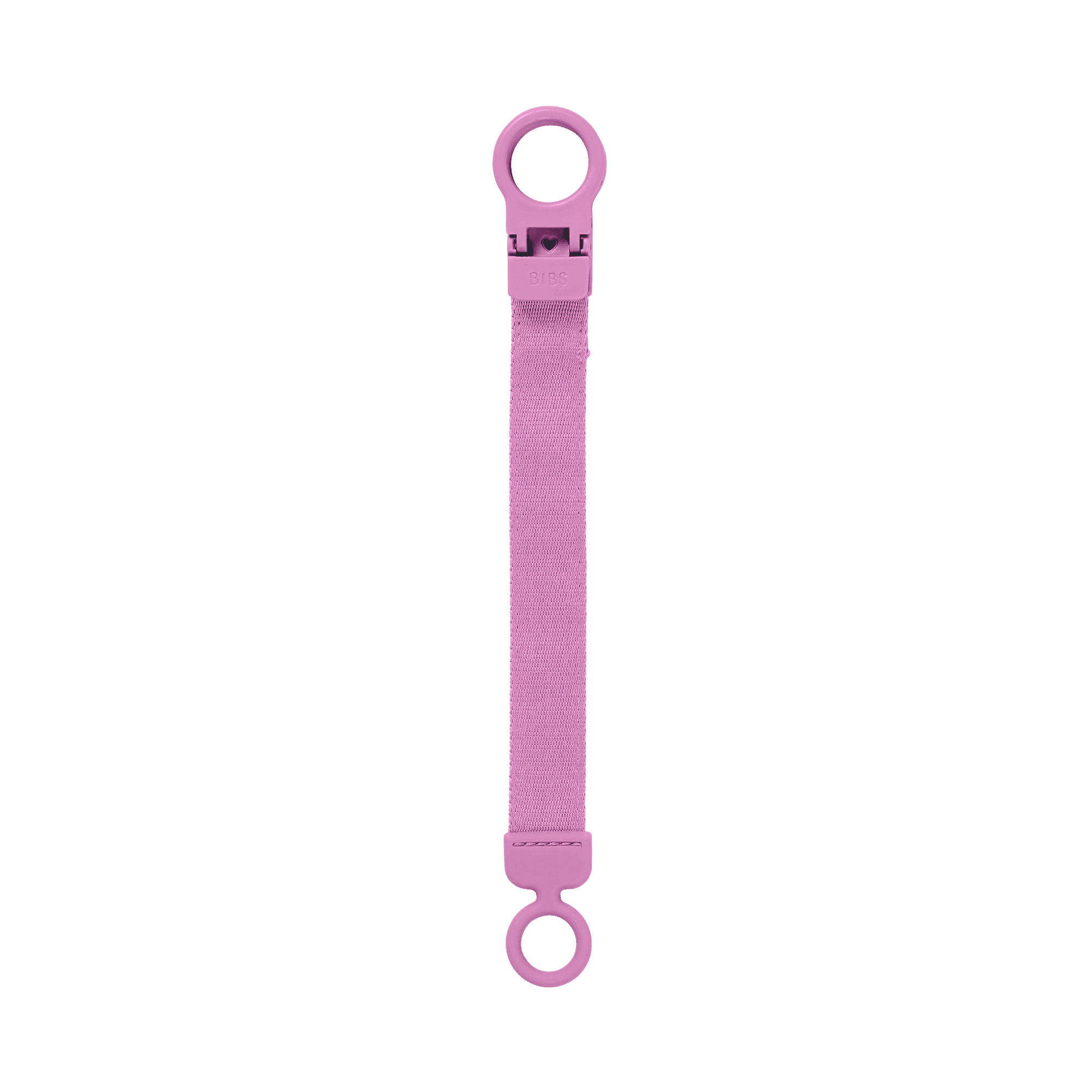BIBS Pacifier Clip Loop Bubblegum
