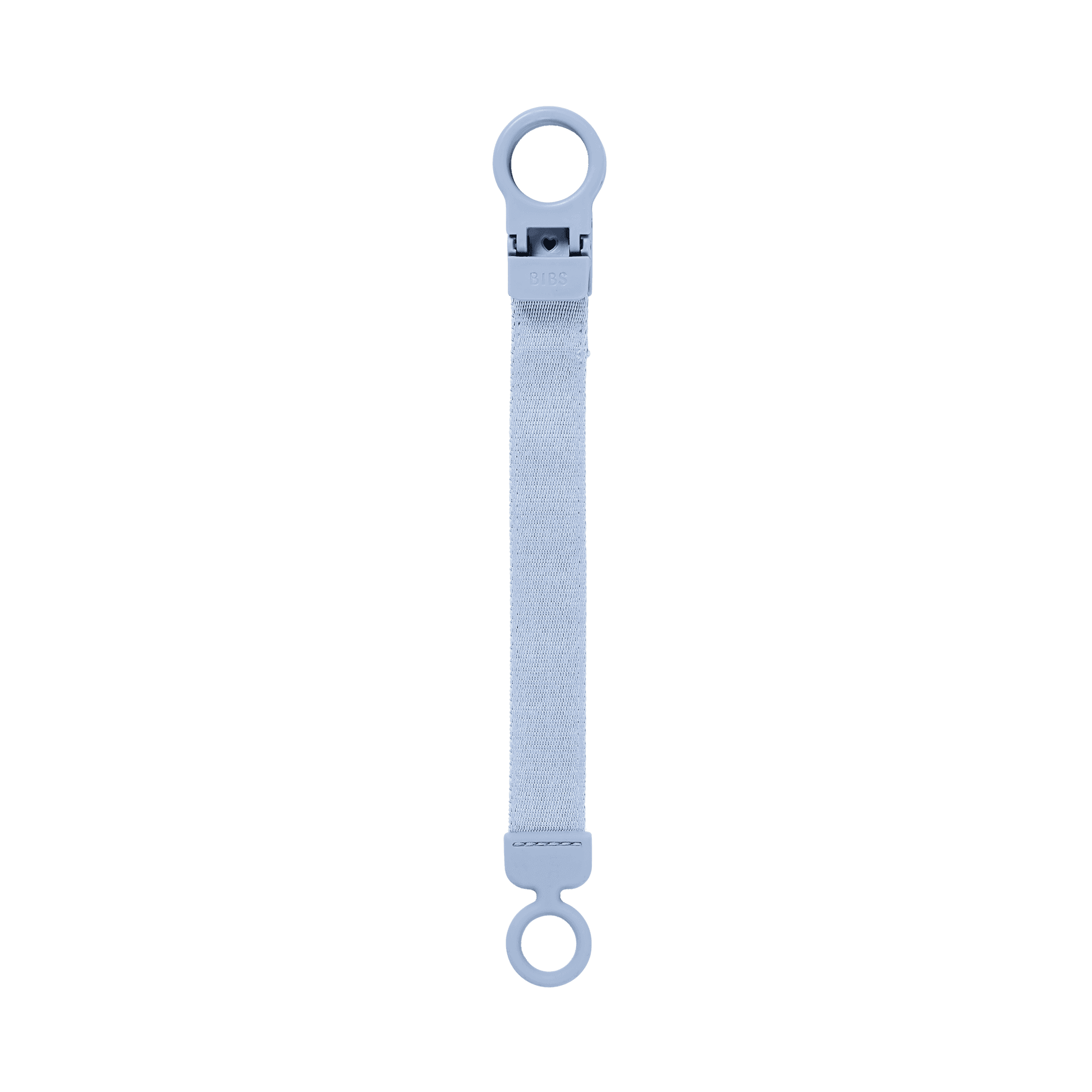 BIBS Pacifier Clip Loop Dusty Blue