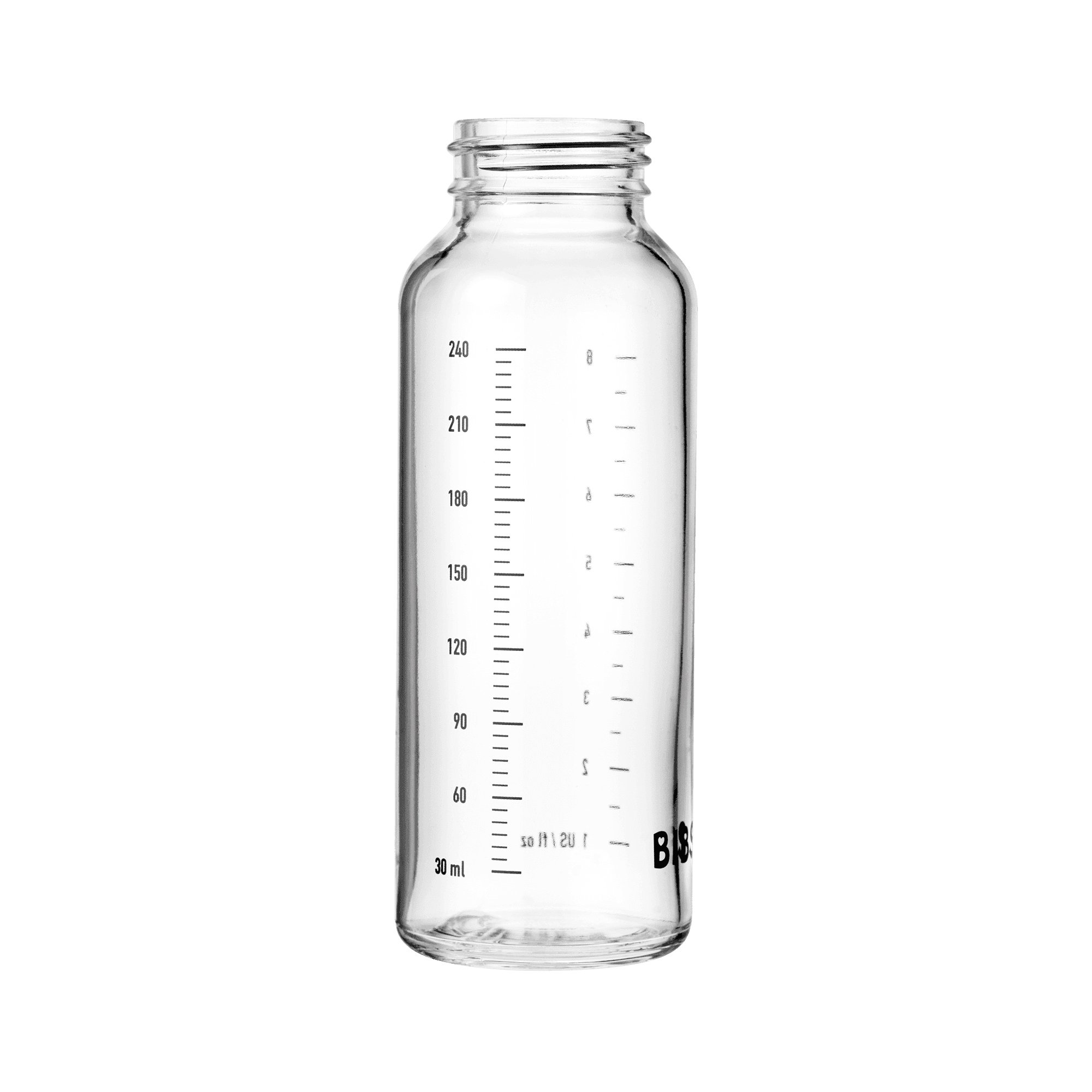 BIBS Glass Baby Bottle Body 240 ml - produktbild 3
