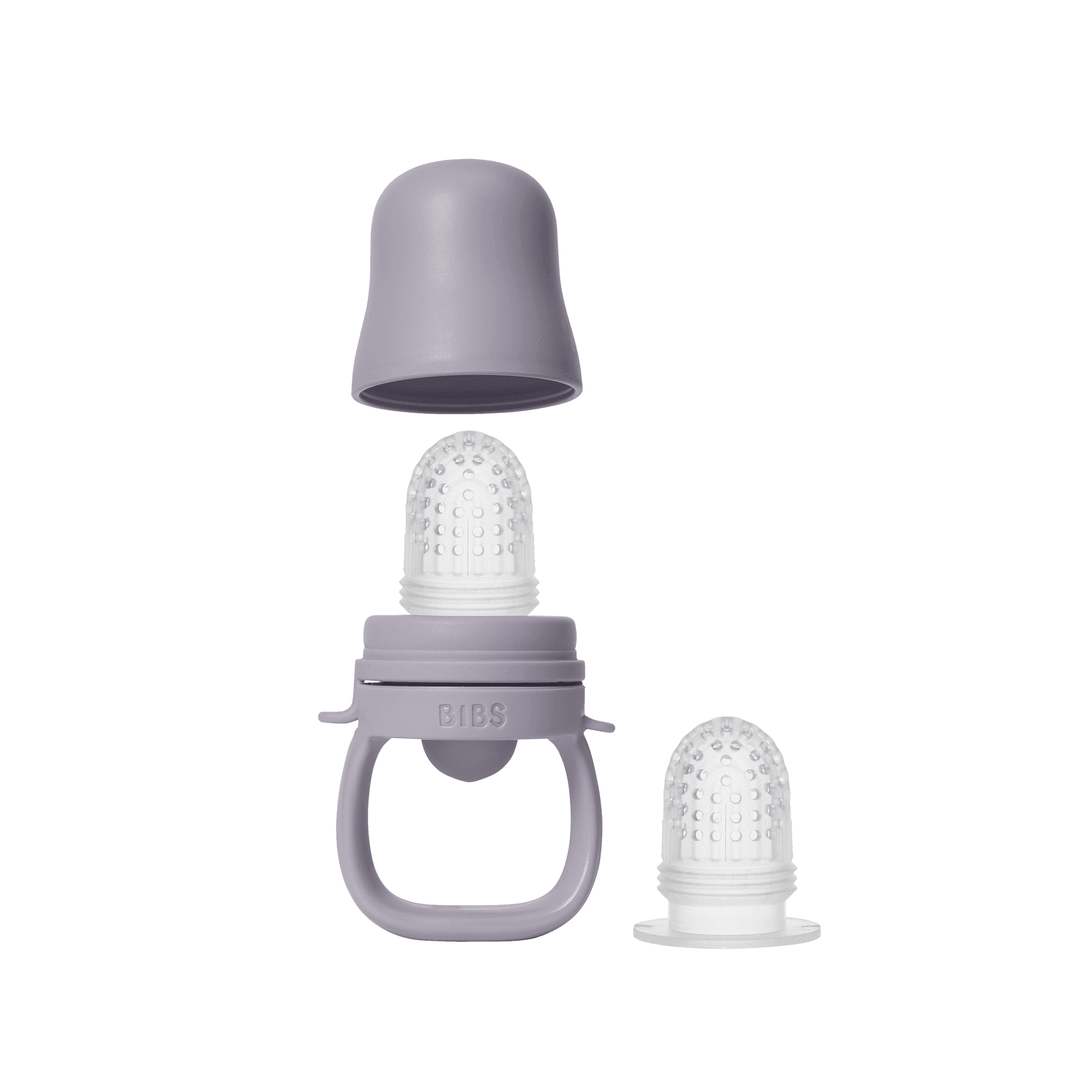 BIBS Baby Feeder Fossil Grey