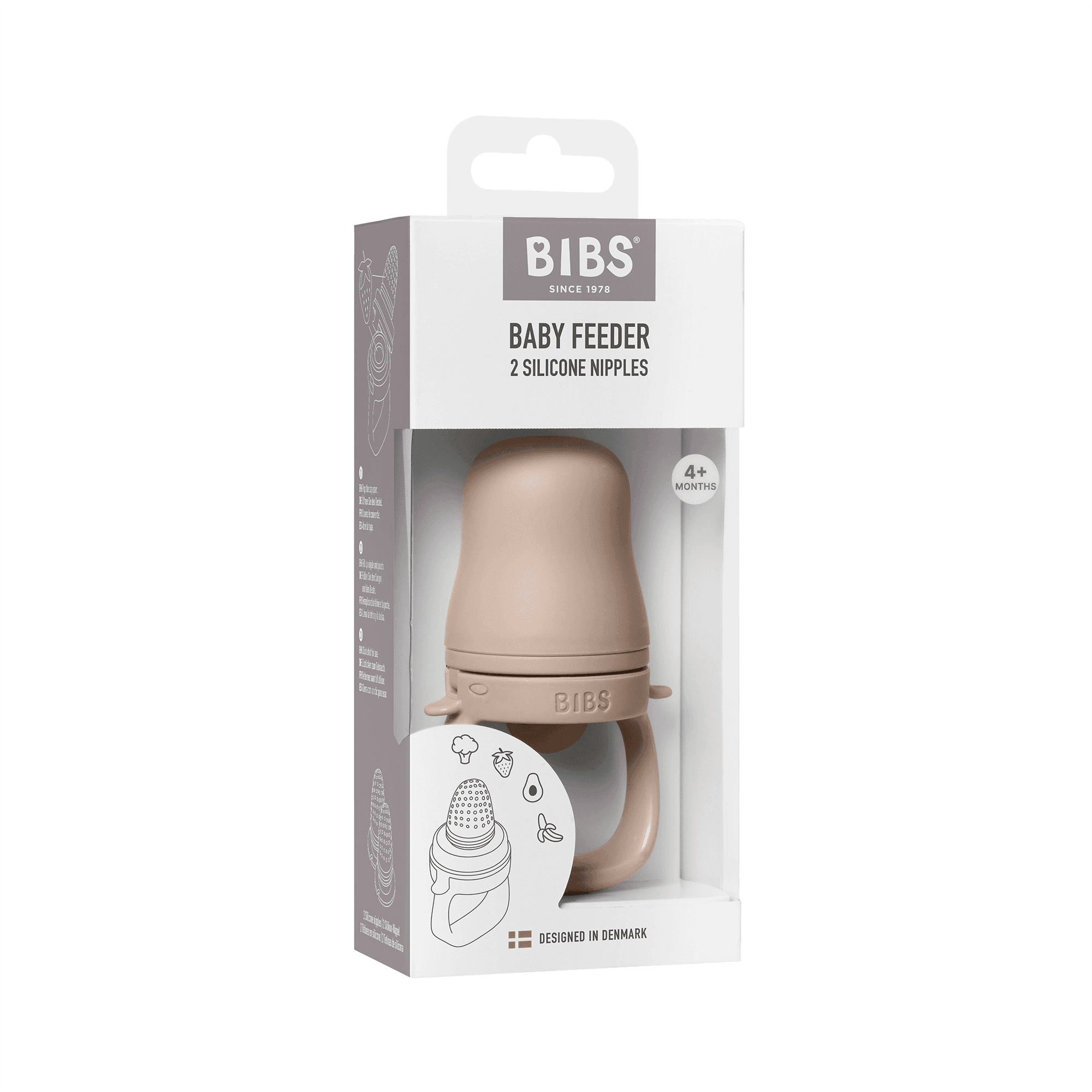 BIBS Baby Feeder Blush - produktbild 3