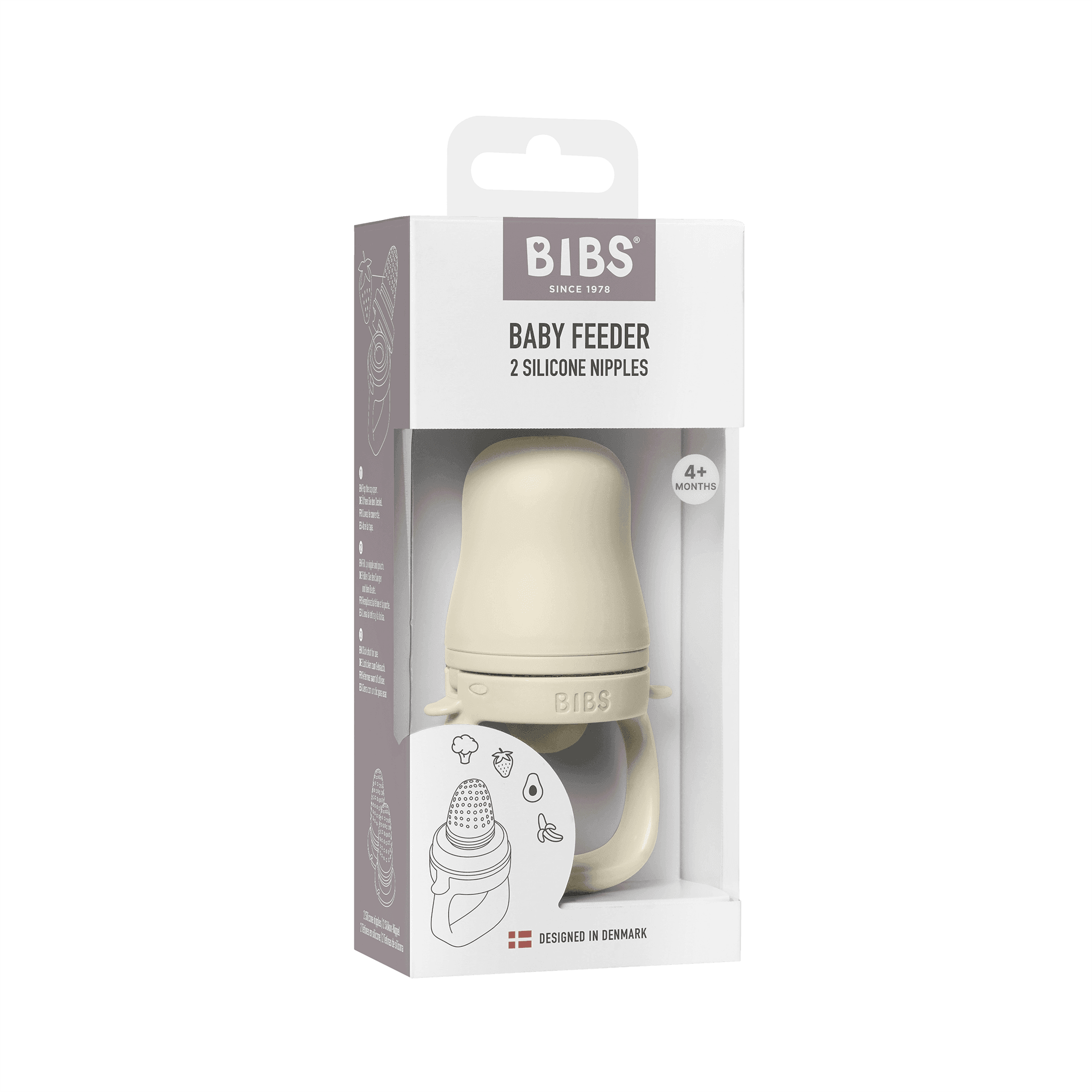 BIBS Baby Feeder Ivory 3