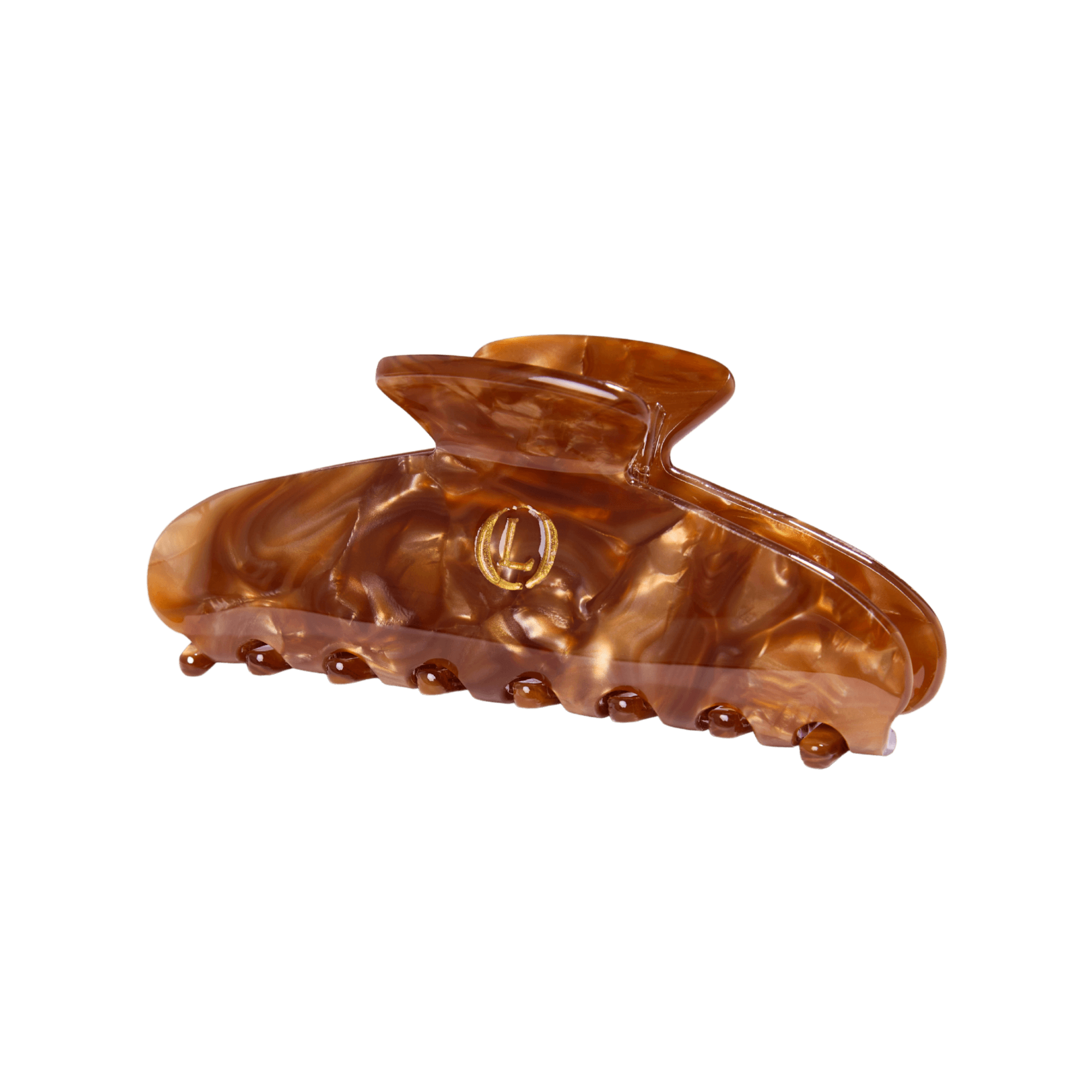 Lenoites Eco-Friendly Claw Clip Medium Cocoa Brown