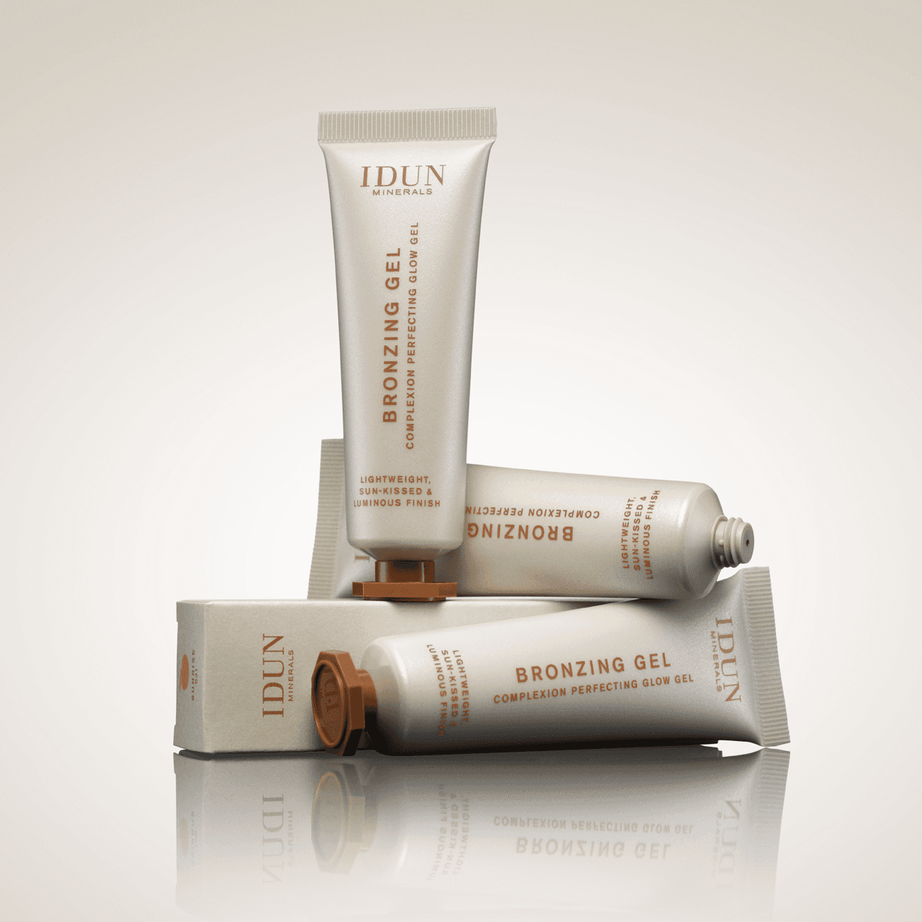 IDUN Minerals Bronzing Gel Sunset 30 ml - produktbild 4
