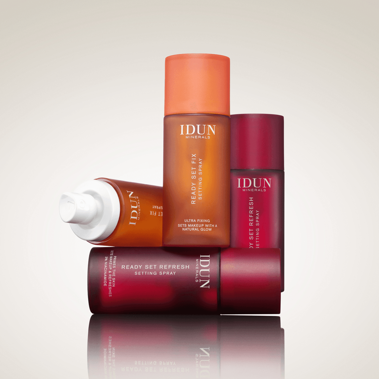 IDUN Minerals Ready Set Refresh Setting Spray Travel Size 50 ml - produktbild 3